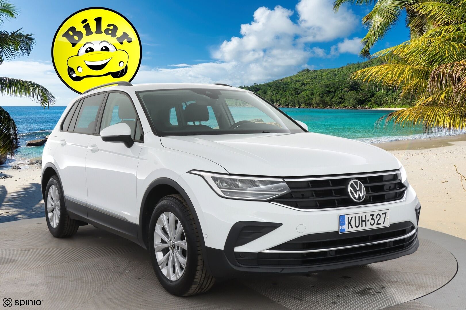 Volkswagen Tiguan 2021 Style Business 1,5 TSI 110 kW DSG-automaatti - | Webasto | Koukku | LED | Adapt.vakkari | Tutkat | Kahdet renkaat |