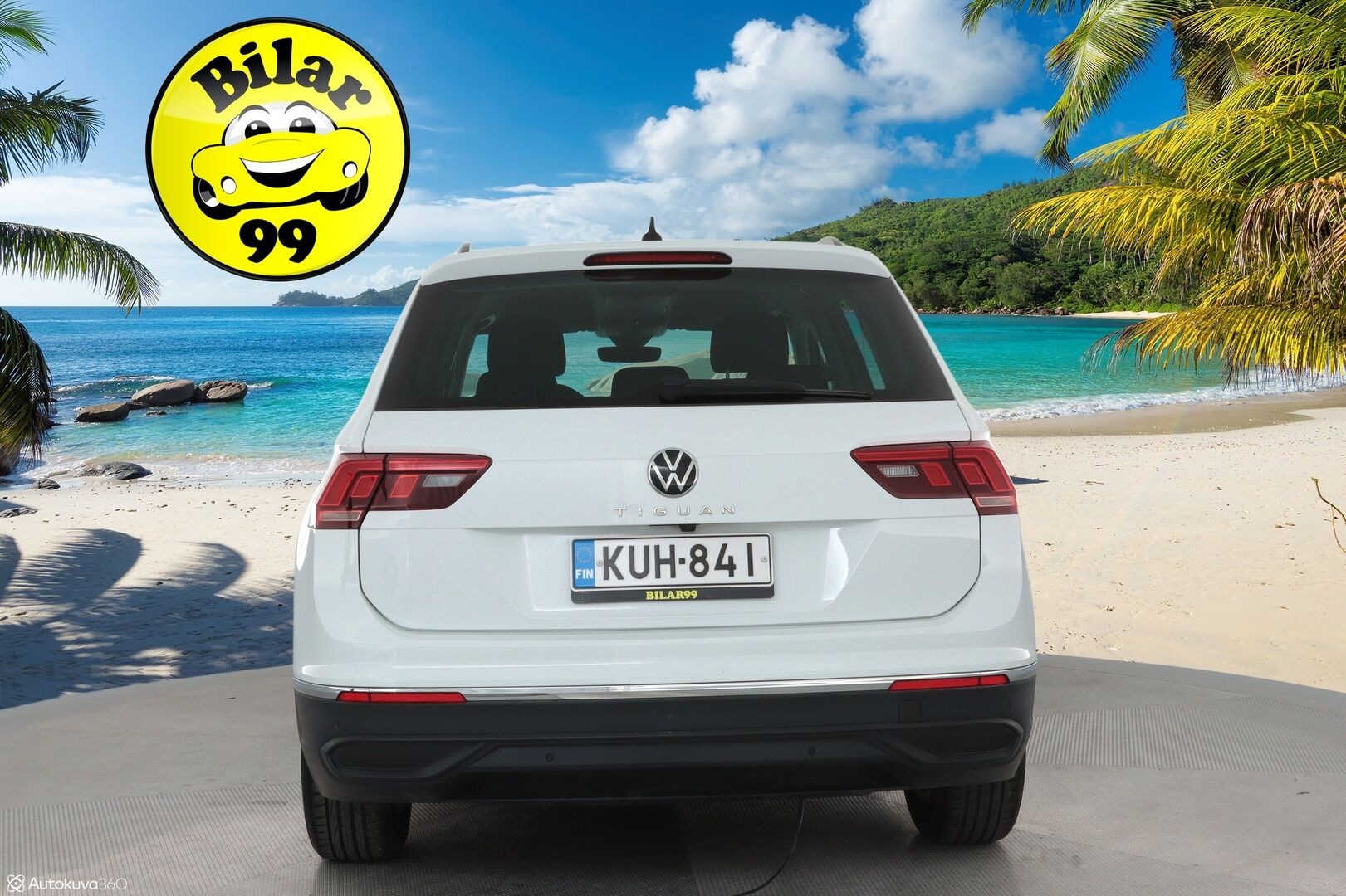 Volkswagen Tiguan 2021 1,5 TSI 110 kW DSG-automaatti **1.Om Suomi-auto / Webasto / Koukku / Adapt.Vakkari / P.Kamera / Sporttipenkit** - LED-valot / Navi / Kaistavahti / 3-Alueinen AC / KeylessGO / 2x Renkaat