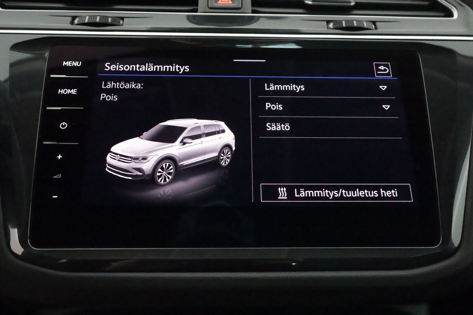 Volkswagen Tiguan 2021 1,5 TSI 110 kW DSG-automaatti **1.Om Suomi-auto / Webasto / Koukku / Adapt.Vakkari / P.Kamera / Sporttipenkit** - LED-valot / Navi / Kaistavahti / 3-Alueinen AC / KeylessGO / 2x Renkaat