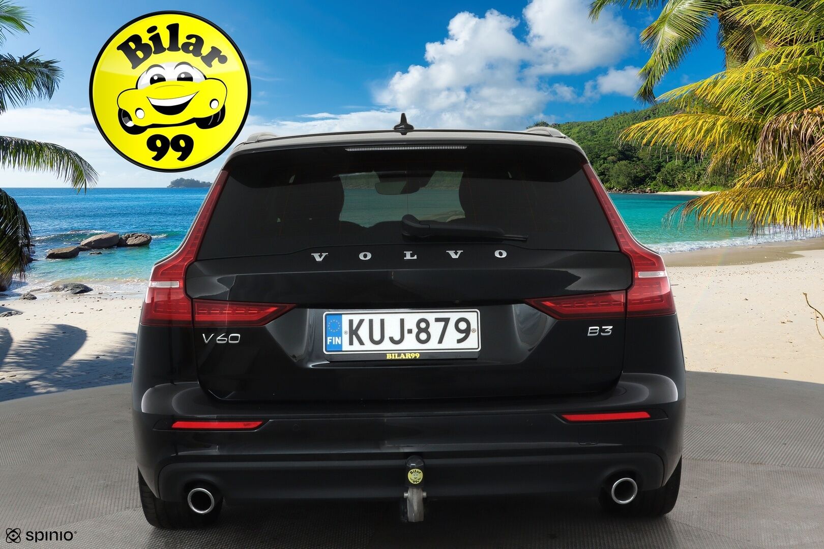 Volvo V60 2021 B3 MHEV Business aut **Webasto / Koukku / ACC / Full-LED / P.kamera / Navi / Kaistavahti / KeylessGO** - Suomi-auto / Kahdet Renkaat / Merkkihuollettu!