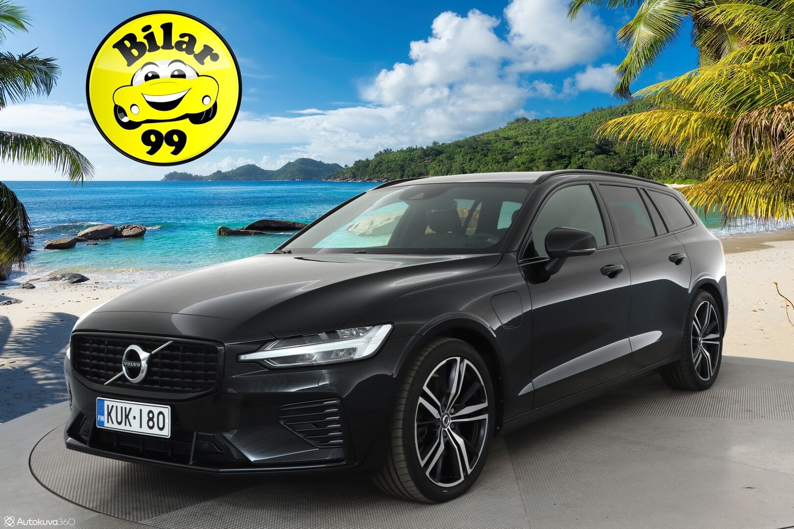 Volvo V60 2022 T8 TwE AWD Business R-Design aut **Adapt.Vakkari / Webasto / P.Kamera / Sporttipenkki Muistilla / LED-valot** - 3,99 % KORKOTARJOUS TÄHÄN AUTOON - 31.5. ASTI! - 1.Om Suomi-auto / Navi / Kaistavahti / KeylessGO / 2x Renkaat
