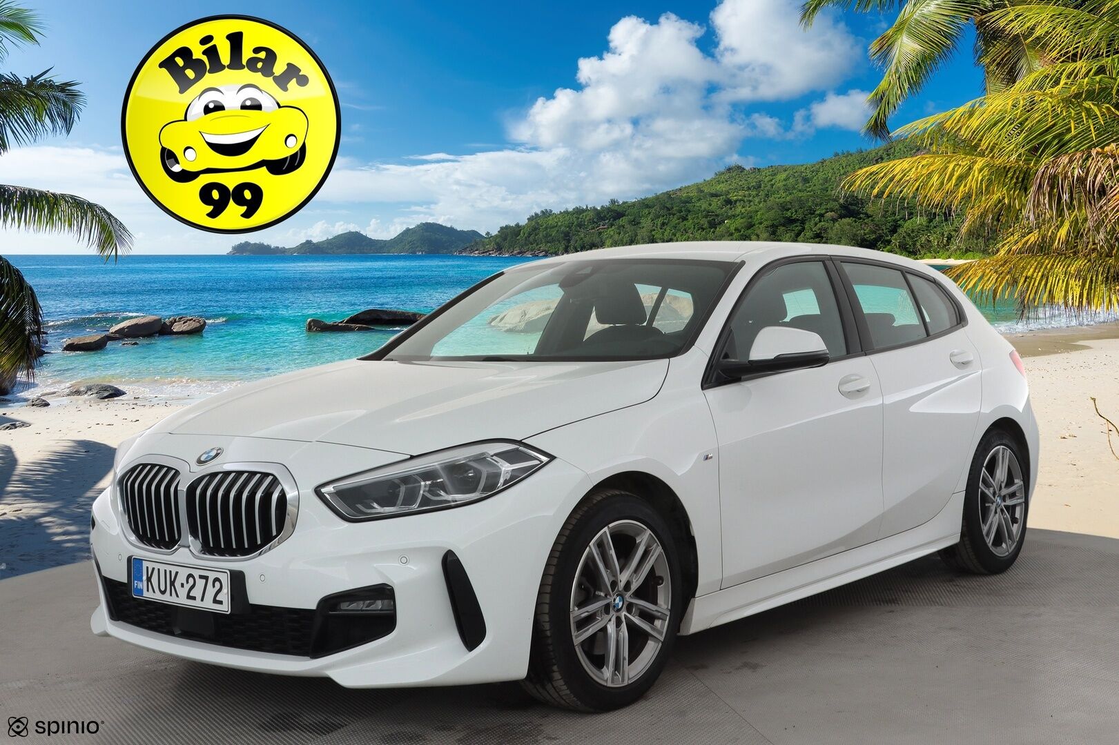 BMW 118 2022 F40 Hatchback 118i A Business M Sport * Vakkari / LED / Hifit / Sporttipenkit / P.Tutkat / Apple&Android * - Suomi-auto / Merkkihuollettu / Kahdet Renkaat - HULLUT AVAJAISHULINAT KORKOTARJOUS 3,29 %