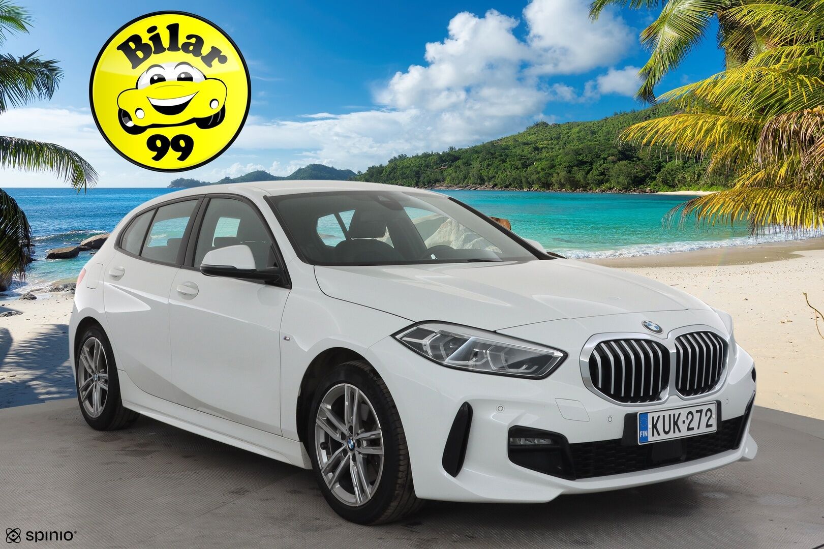 BMW 118 2022 F40 Hatchback 118i A Business M Sport * Vakkari / LED / Hifit / Sporttipenkit / P.Tutkat / Apple&Android * - Suomi-auto / Merkkihuollettu / Kahdet Renkaat - HULLUT AVAJAISHULINAT KORKOTARJOUS 3,29 %