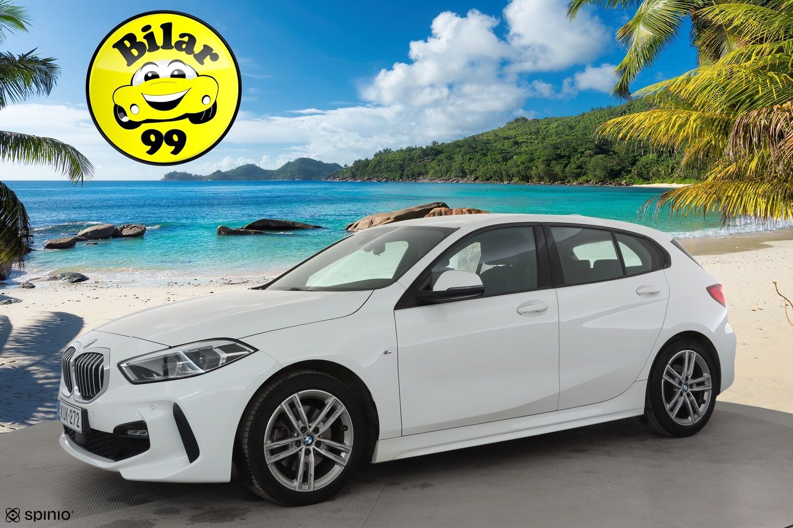 BMW 118 2022 F40 Hatchback 118i A Business M Sport * Vakkari / LED / Hifit / Sporttipenkit / P.Tutkat / Apple&Android * - Suomi-auto / Merkkihuollettu / Kahdet Renkaat - HULLUT AVAJAISHULINAT KORKOTARJOUS 3,29 %