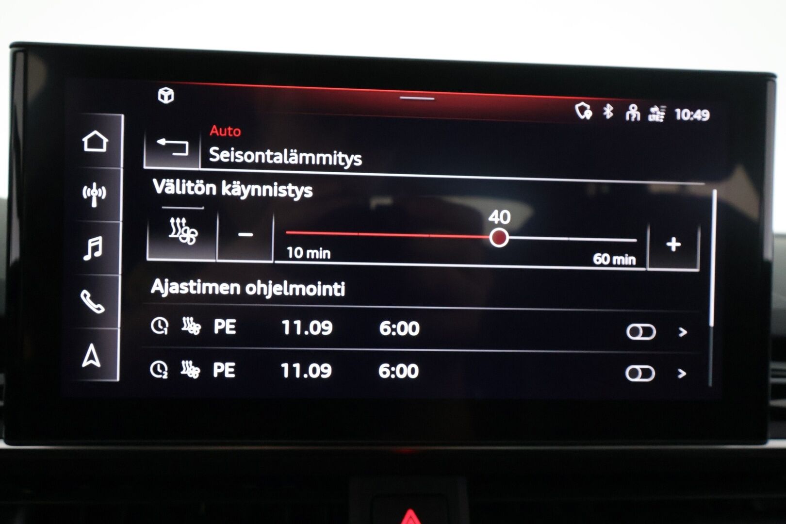 Audi A4 2021 Avant Business 40 TFSI 150 kW MHEV quattro S tronic - | ACC | Koukku | Webasto | S-Line sisäpaketti | Matrix | Puolinahat | Sporttipenkit | Active Lane Assist | P.kamera | Keyless | 2x renkaat aluin |