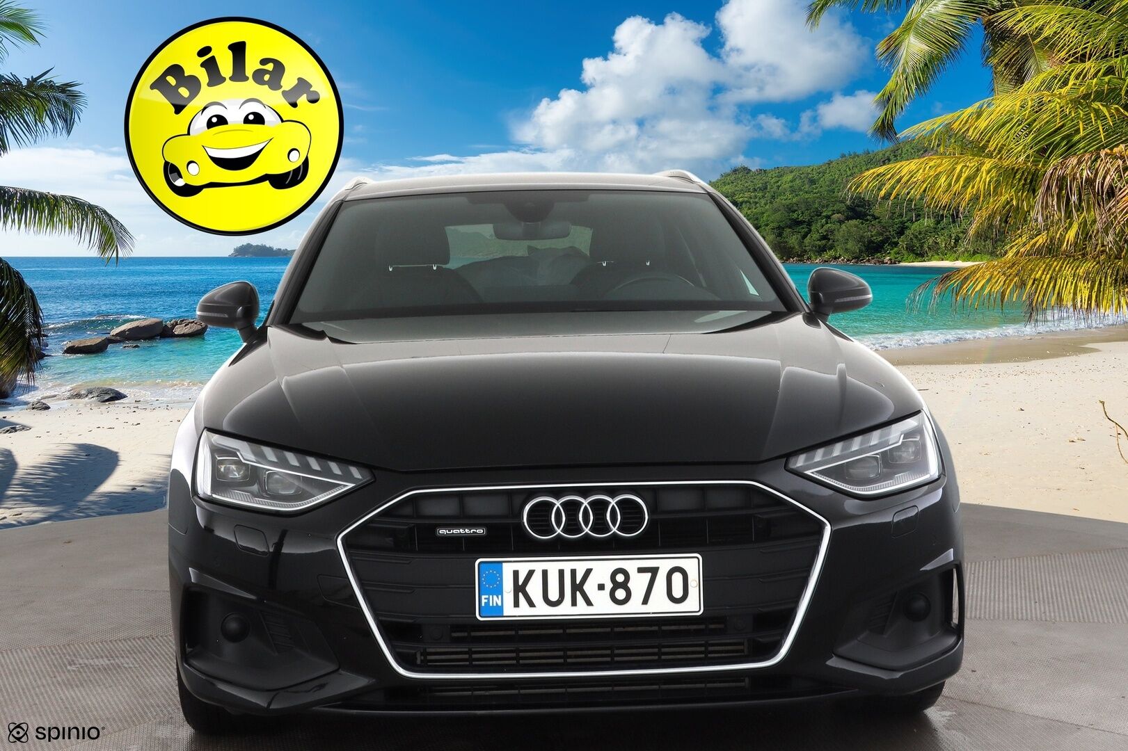 Audi A4 2021 Avant Business 40 TFSI 150 kW MHEV quattro S tronic - | ACC | Koukku | Webasto | S-Line sisäpaketti | Matrix | Puolinahat | Sporttipenkit | Active Lane Assist | P.kamera | Keyless | 2x renkaat aluin |