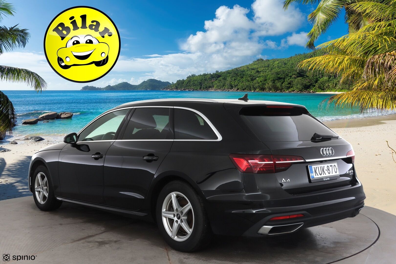 Audi A4 2021 Avant Business 40 TFSI 150 kW MHEV quattro S tronic - | ACC | Koukku | Webasto | S-Line sisäpaketti | Matrix | Puolinahat | Sporttipenkit | Active Lane Assist | P.kamera | Keyless | 2x renkaat aluin |