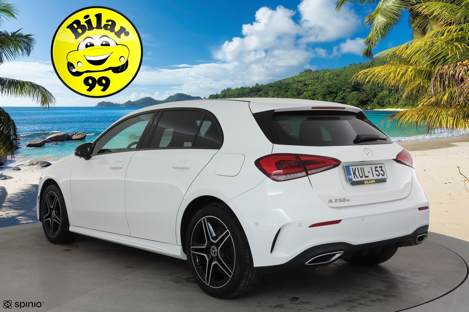 Mercedes-Benz A 2022 250 e A Business AMG Edition EQ Power *Distronic+ / P.kamera / Multibeam / Widescreen / Puolinahat / Navi* - Suomi-auto / Kahdet renkaat aluvanteilla