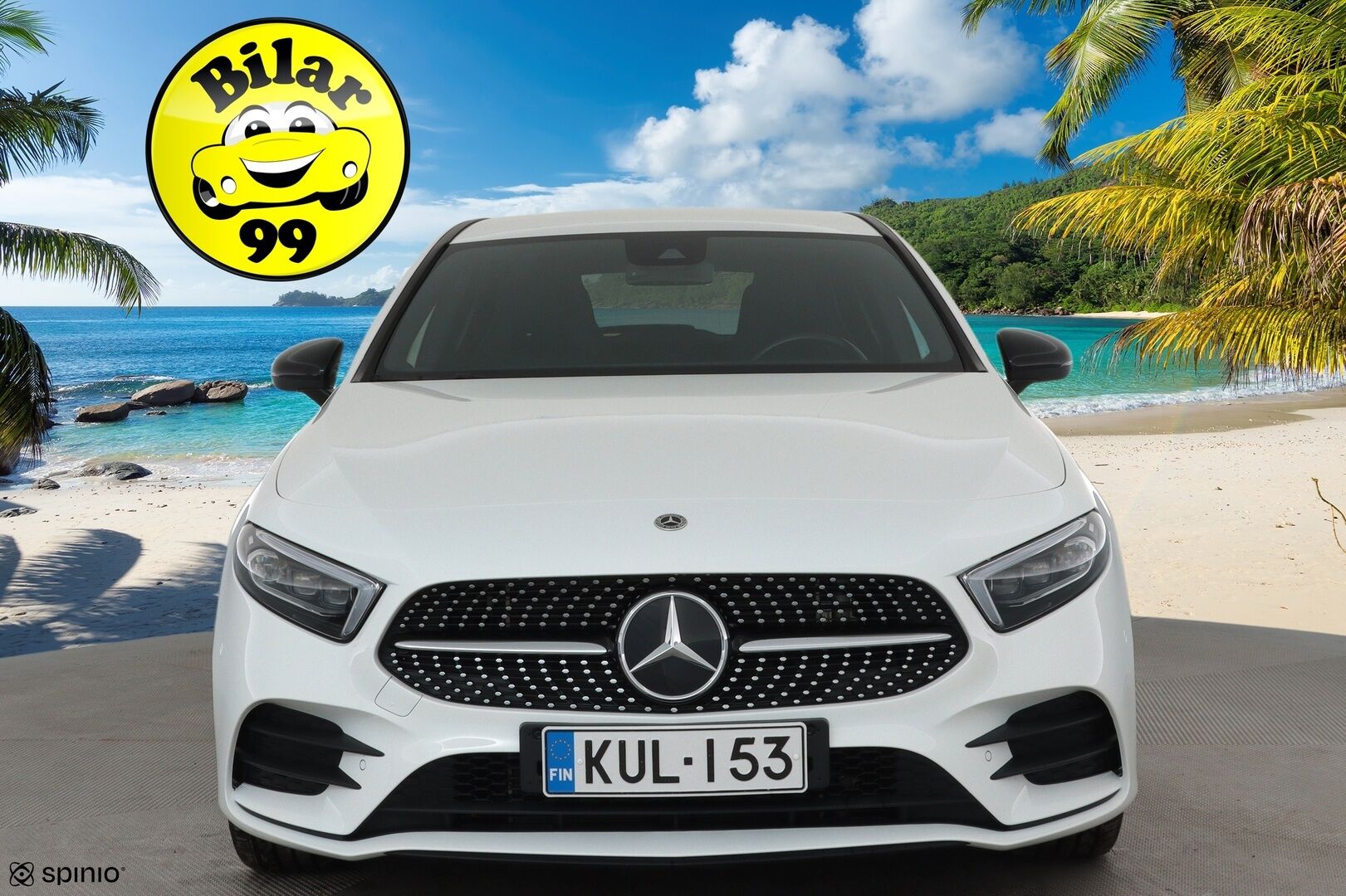 Mercedes-Benz A 2022 250 e A Business AMG Edition EQ Power *Distronic+ / P.kamera / Multibeam / Widescreen / Puolinahat / Navi* - Suomi-auto / Kahdet renkaat aluvanteilla