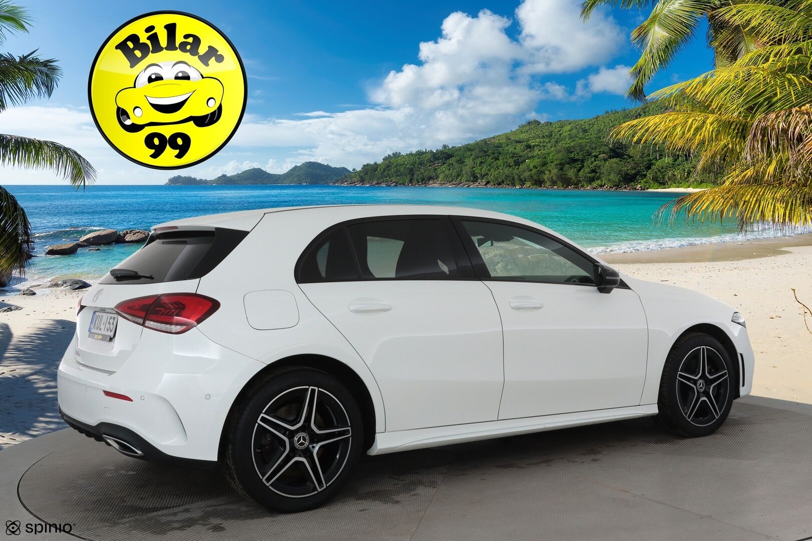 Mercedes-Benz A 2022 250 e A Business AMG Edition EQ Power *Distronic+ / P.kamera / Multibeam / Widescreen / Puolinahat / Navi* - Suomi-auto / Kahdet renkaat aluvanteilla