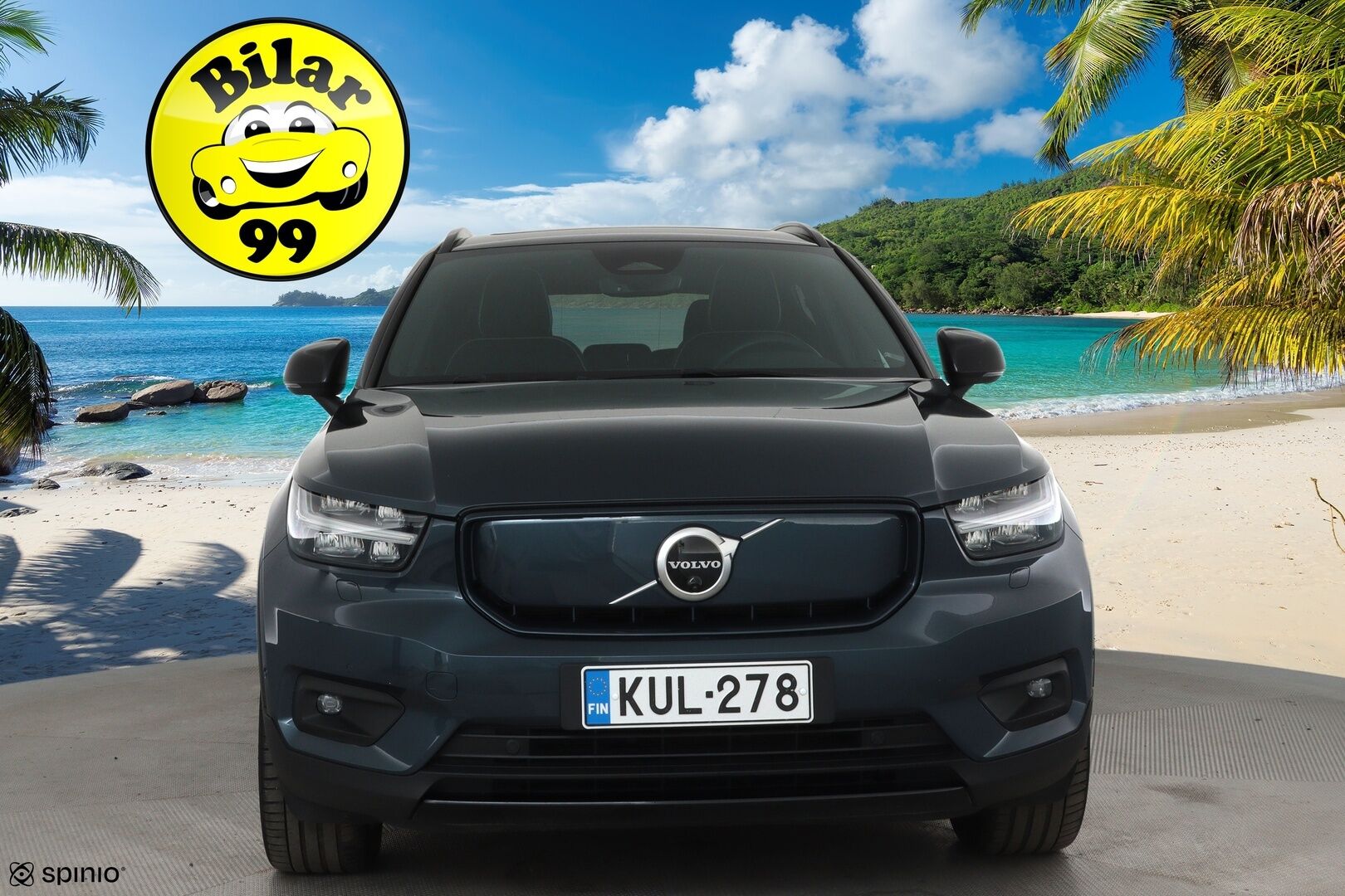 Volvo XC40 2022 Recharge Twin Business Pro aut **Panorama / Lämpöpumppu / H&K / ACC / LED-valot / 360° / Sporttipenkki Muistilla** - 3,99 % KORKOTARJOUS TÄHÄN AUTOON - 1-om Suomi-auto / Akku kuntotarkastettu /  2x Latauskaapelit / Kahdet Renkaat / Merkkihuollettu! / **HYVILLÄ KAMOILLA**