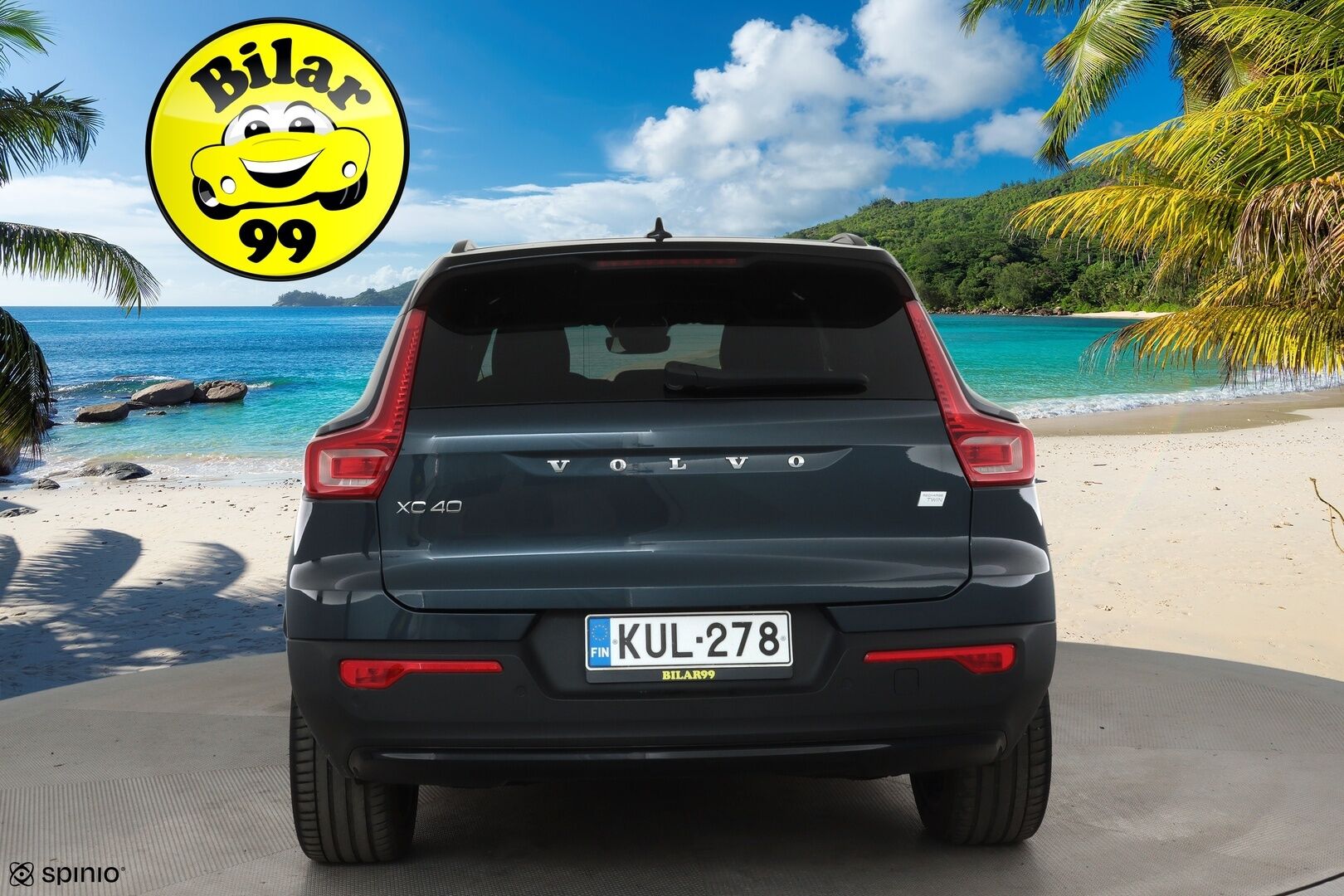 Volvo XC40 2022 Recharge Twin Business Pro aut **Panorama / Lämpöpumppu / H&K / ACC / LED-valot / 360° / Sporttipenkki Muistilla** - 3,99 % KORKOTARJOUS TÄHÄN AUTOON - 1-om Suomi-auto / Akku kuntotarkastettu /  2x Latauskaapelit / Kahdet Renkaat / Merkkihuollettu! / **HYVILLÄ KAMOILLA**