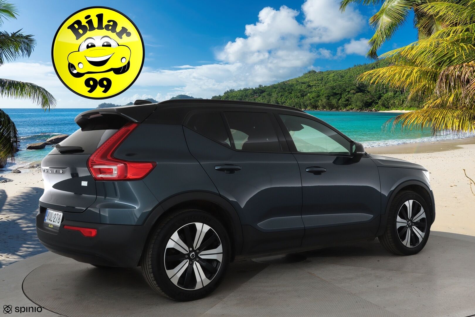 Volvo XC40 2022 Recharge Twin Business Pro aut **Panorama / Lämpöpumppu / H&K / ACC / LED-valot / 360° / Sporttipenkki Muistilla** - 3,99 % KORKOTARJOUS TÄHÄN AUTOON - 1-om Suomi-auto / Akku kuntotarkastettu /  2x Latauskaapelit / Kahdet Renkaat / Merkkihuollettu! / **HYVILLÄ KAMOILLA**