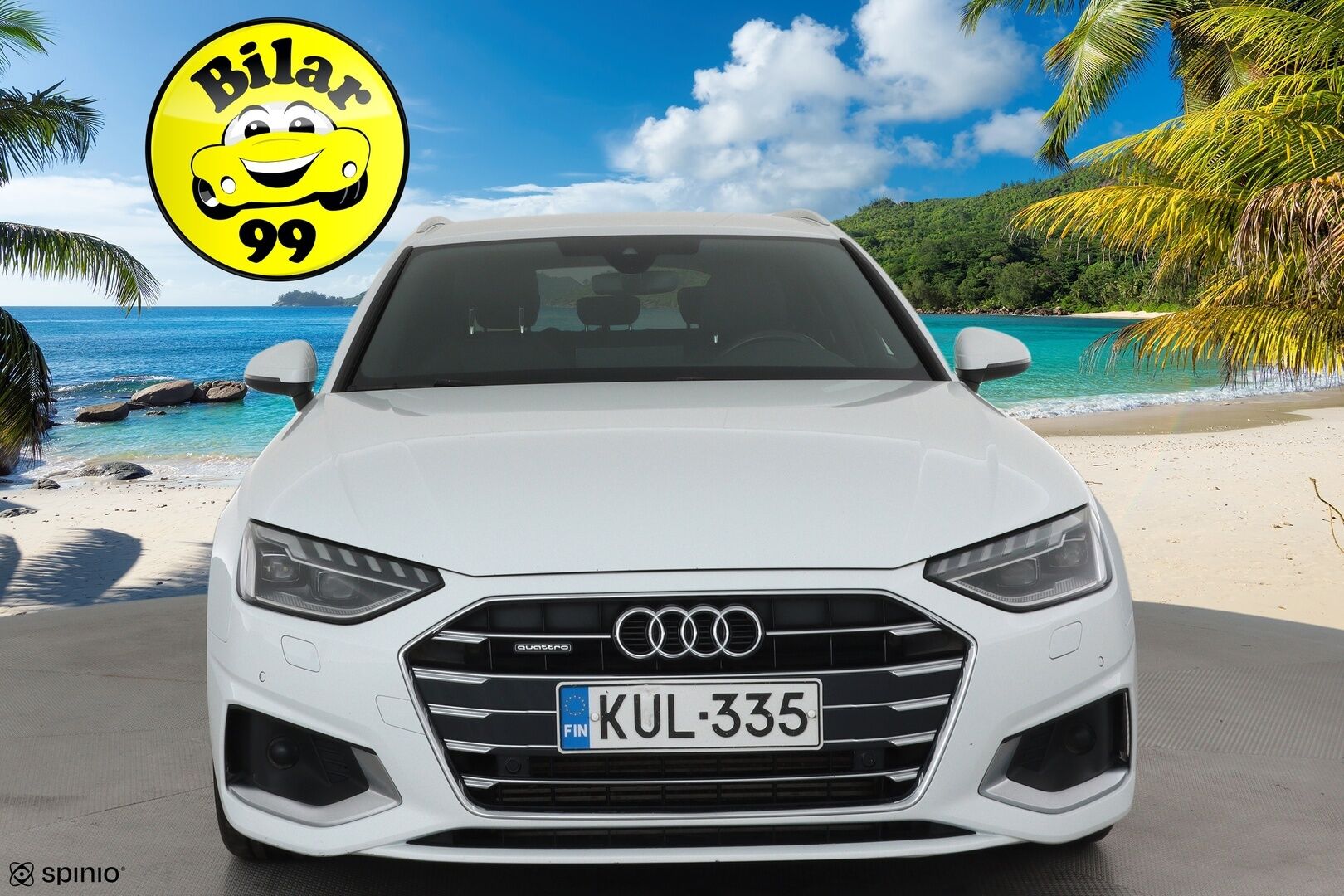 Audi A4 2021 Avant Business Advanced 40TFSI 150kW **ACC / Matrix-LED / P.kamera / Sporttipenkit / Kaistavahti / Digimittaristo** - 1-om Suomi-auto / Kahdet Renkaat / Merkkihuollettu!