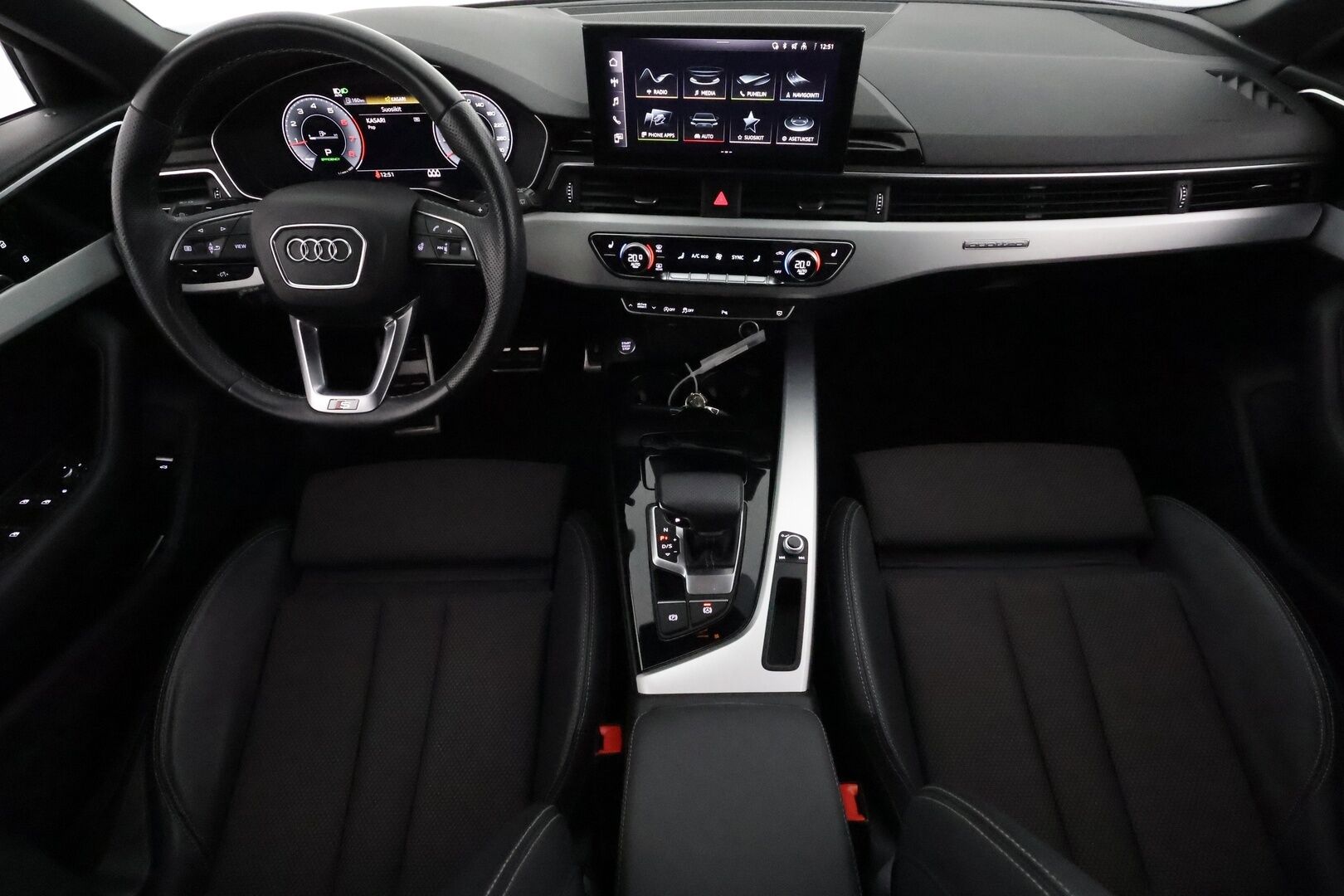 Audi A4 2021 Avant Business Advanced 40TFSI 150kW **ACC / Matrix-LED / P.kamera / Sporttipenkit / Kaistavahti / Digimittaristo** - 1-om Suomi-auto / Kahdet Renkaat / Merkkihuollettu!