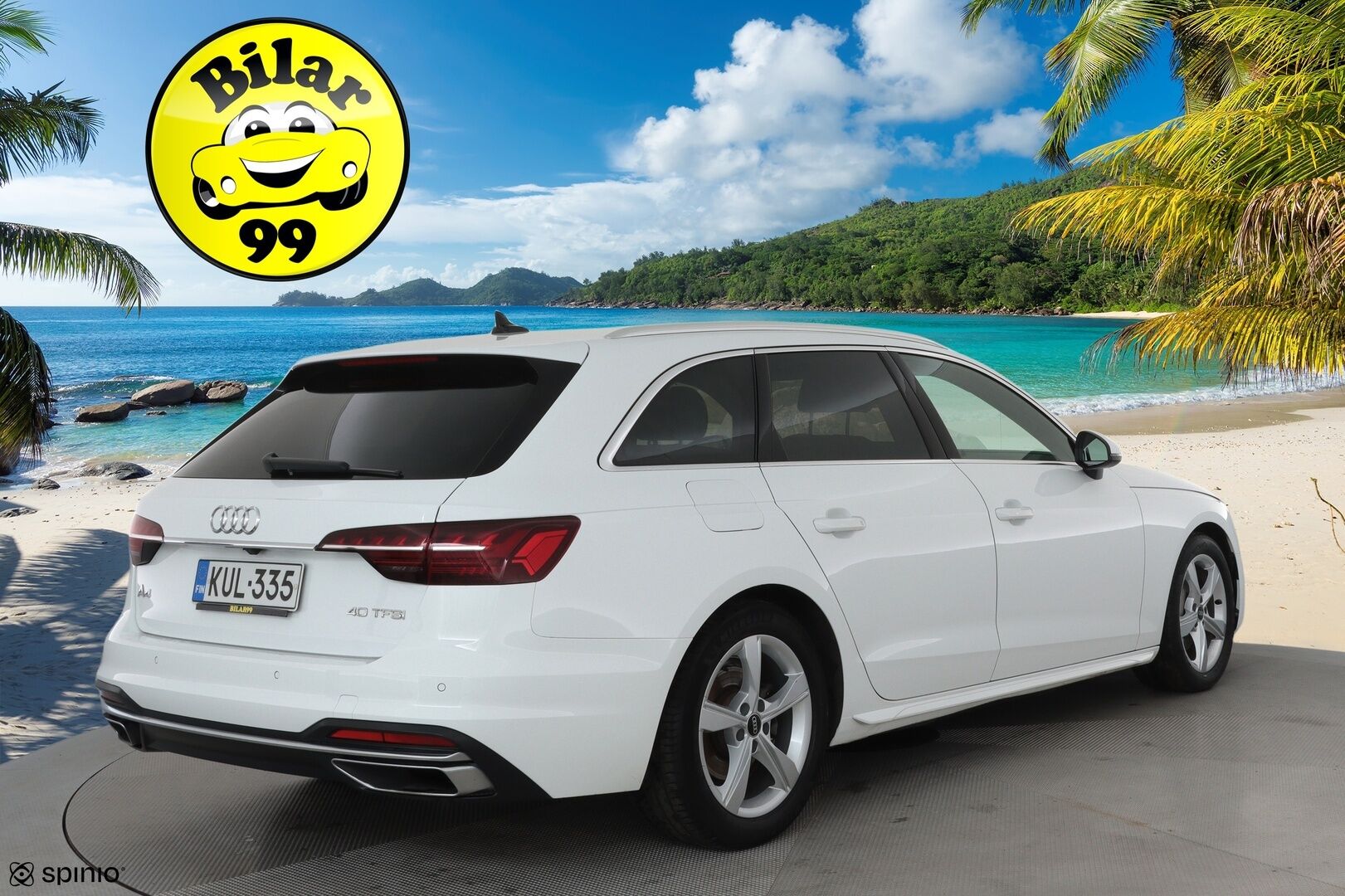 Audi A4 2021 Avant Business Advanced 40TFSI 150kW **ACC / Matrix-LED / P.kamera / Sporttipenkit / Kaistavahti / Digimittaristo** - 1-om Suomi-auto / Kahdet Renkaat / Merkkihuollettu!