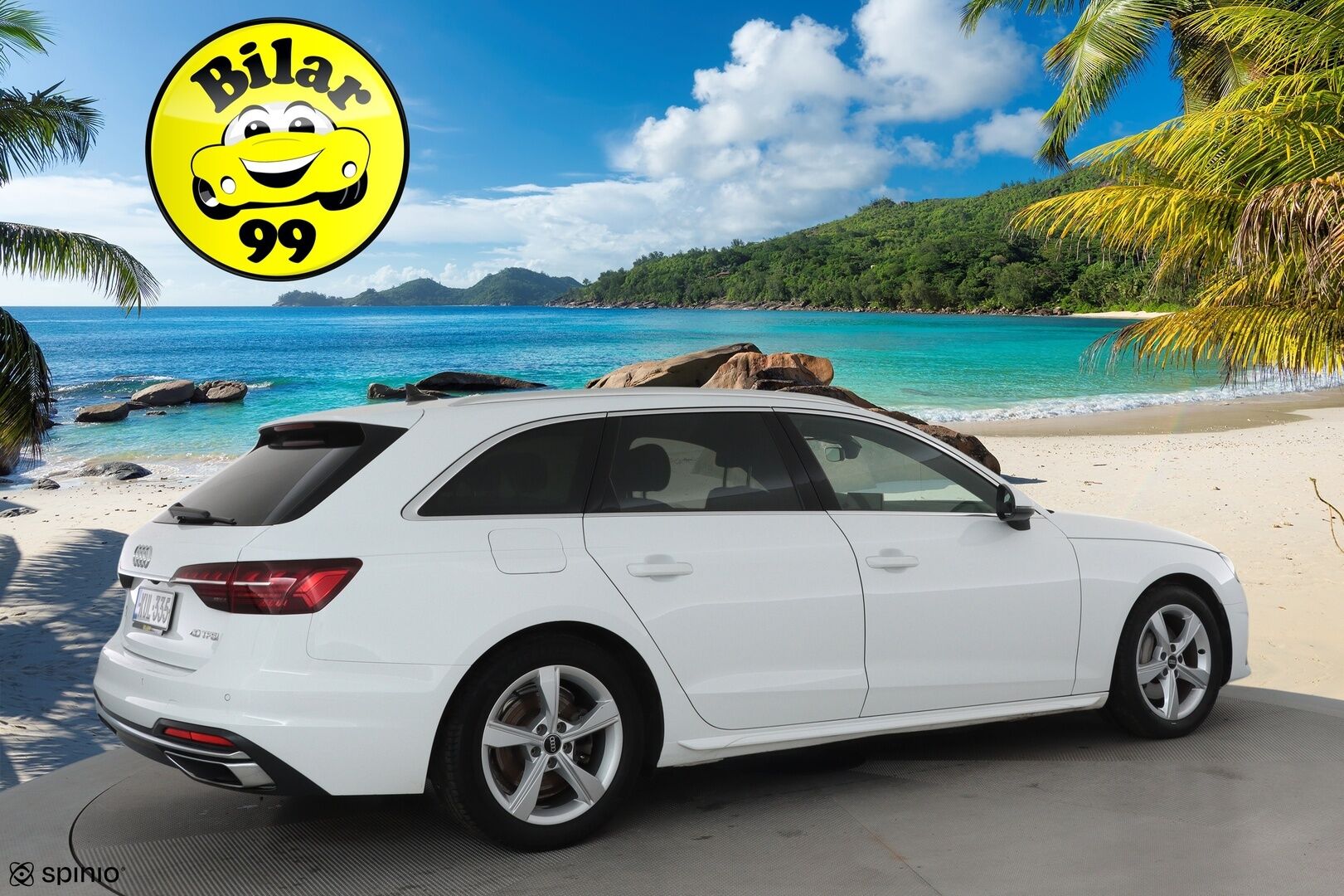 Audi A4 2021 Avant Business Advanced 40TFSI 150kW **ACC / Matrix-LED / P.kamera / Sporttipenkit / Kaistavahti / Digimittaristo** - 1-om Suomi-auto / Kahdet Renkaat / Merkkihuollettu!