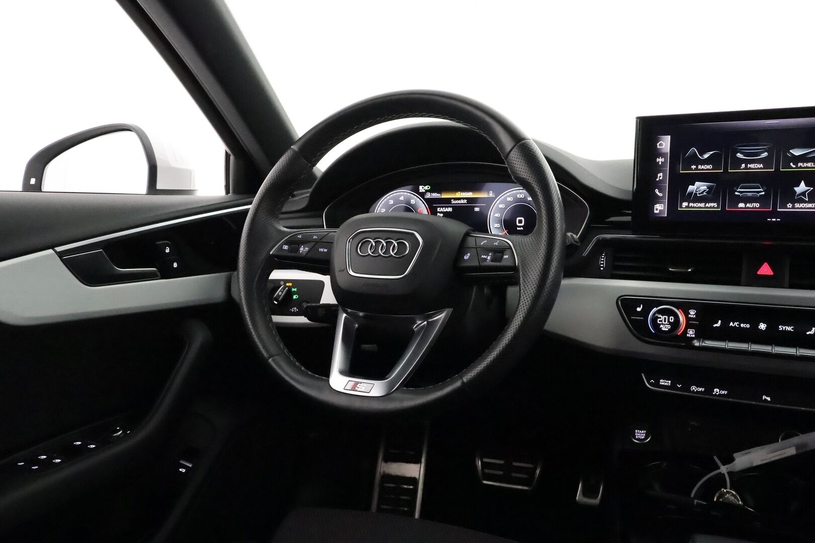 Audi A4 2021 Avant Business Advanced 40TFSI 150kW **ACC / Matrix-LED / P.kamera / Sporttipenkit / Kaistavahti / Digimittaristo** - 1-om Suomi-auto / Kahdet Renkaat / Merkkihuollettu!