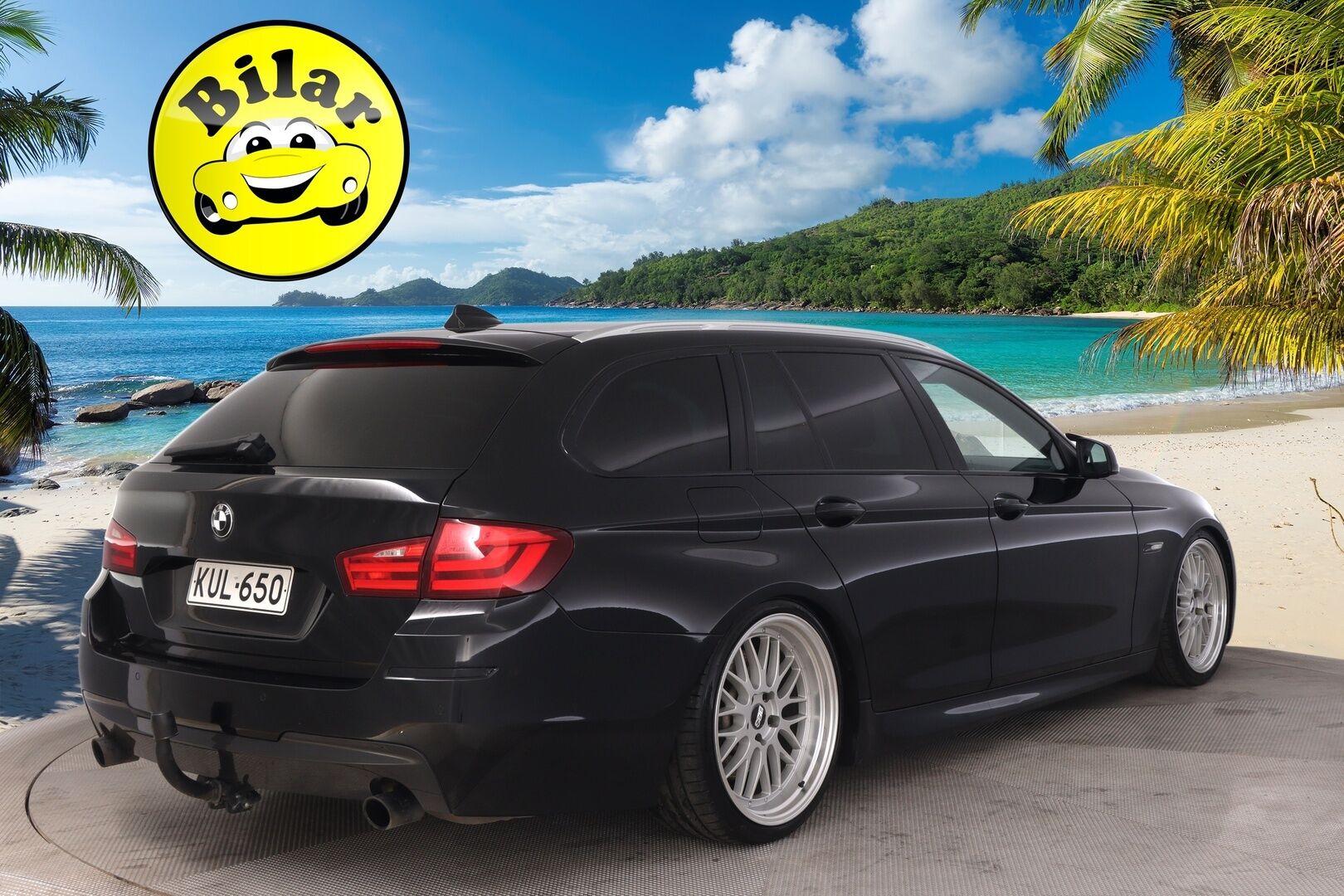 BMW 535 2012 TwinPower Turbo A xDrive F11 Touring - N55 | M-Sport Look | 2x renkaat&näyttävät alumiinivanteet | Nahat | Vetokoukku | Vakkari | Lohko | Navi | KW-Alustasarja