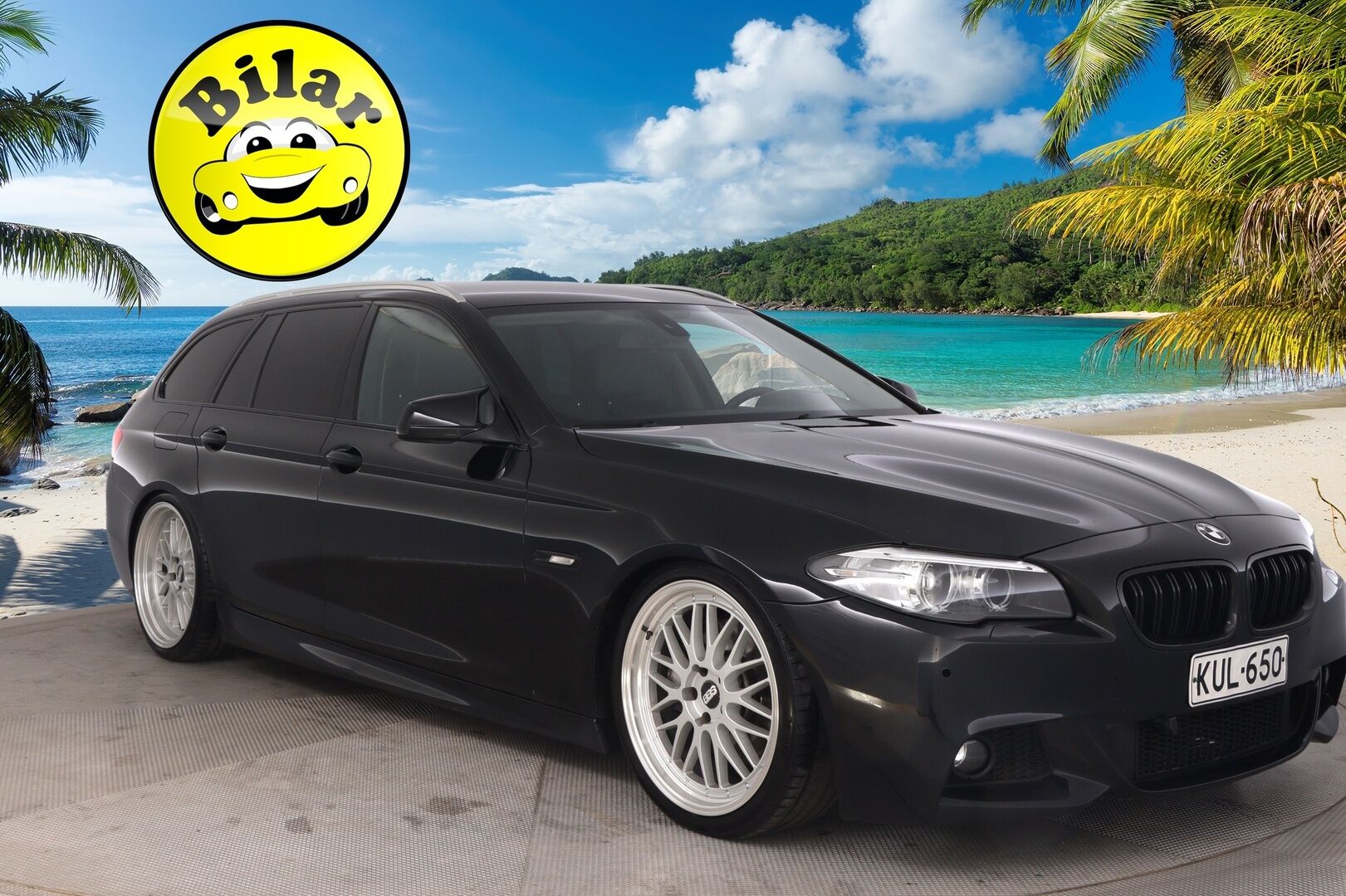 BMW 535 2012 TwinPower Turbo A xDrive F11 Touring - N55 | M-Sport Look | 2x renkaat&näyttävät alumiinivanteet | Nahat | Vetokoukku | Vakkari | Lohko | Navi | KW-Alustasarja