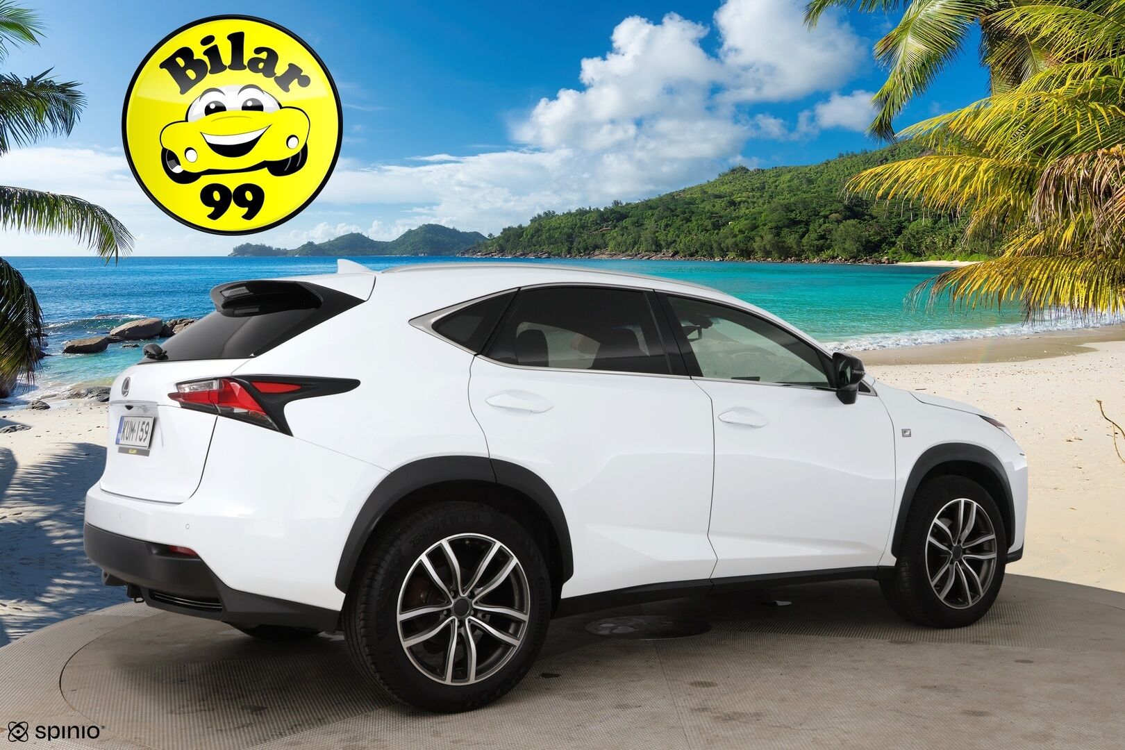 Lexus NX 2016 300h F Sport -  Adapt. Vakkari / LED-valot / P.kamera / Vetokoukku  / KeyLessGo / Navi** - Kahdet Renkaat