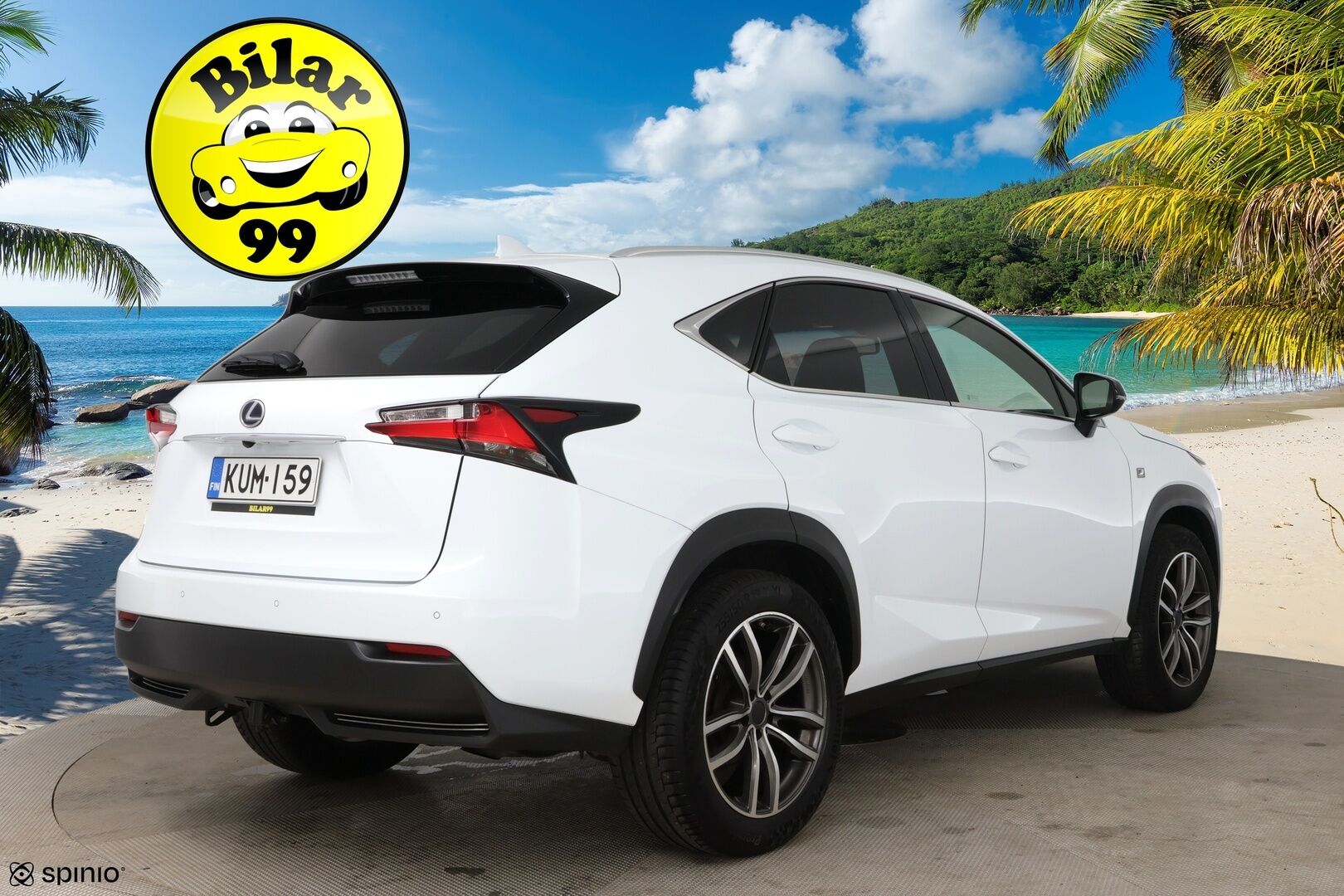 Lexus NX 2016 300h F Sport -  Adapt. Vakkari / LED-valot / P.kamera / Vetokoukku  / KeyLessGo / Navi** - Kahdet Renkaat