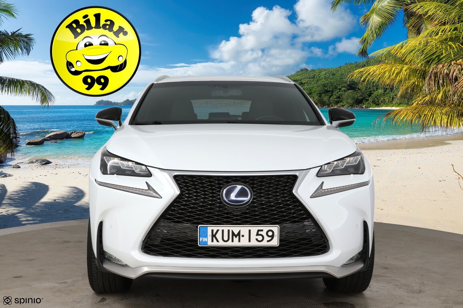 Lexus NX 2016 300h F Sport -  Adapt. Vakkari / LED-valot / P.kamera / Vetokoukku  / KeyLessGo / Navi** - Kahdet Renkaat