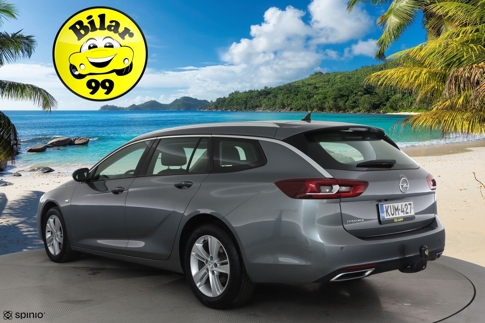 Opel Insignia 2021 Sports Tourer Business 175 D Turbo A **HUD / ACC / LED / Webasto / Koukku / P.kamera /  Sporttipenkki Muistilla** - 1-om Suomi-auto / Kahdet Renkaat
