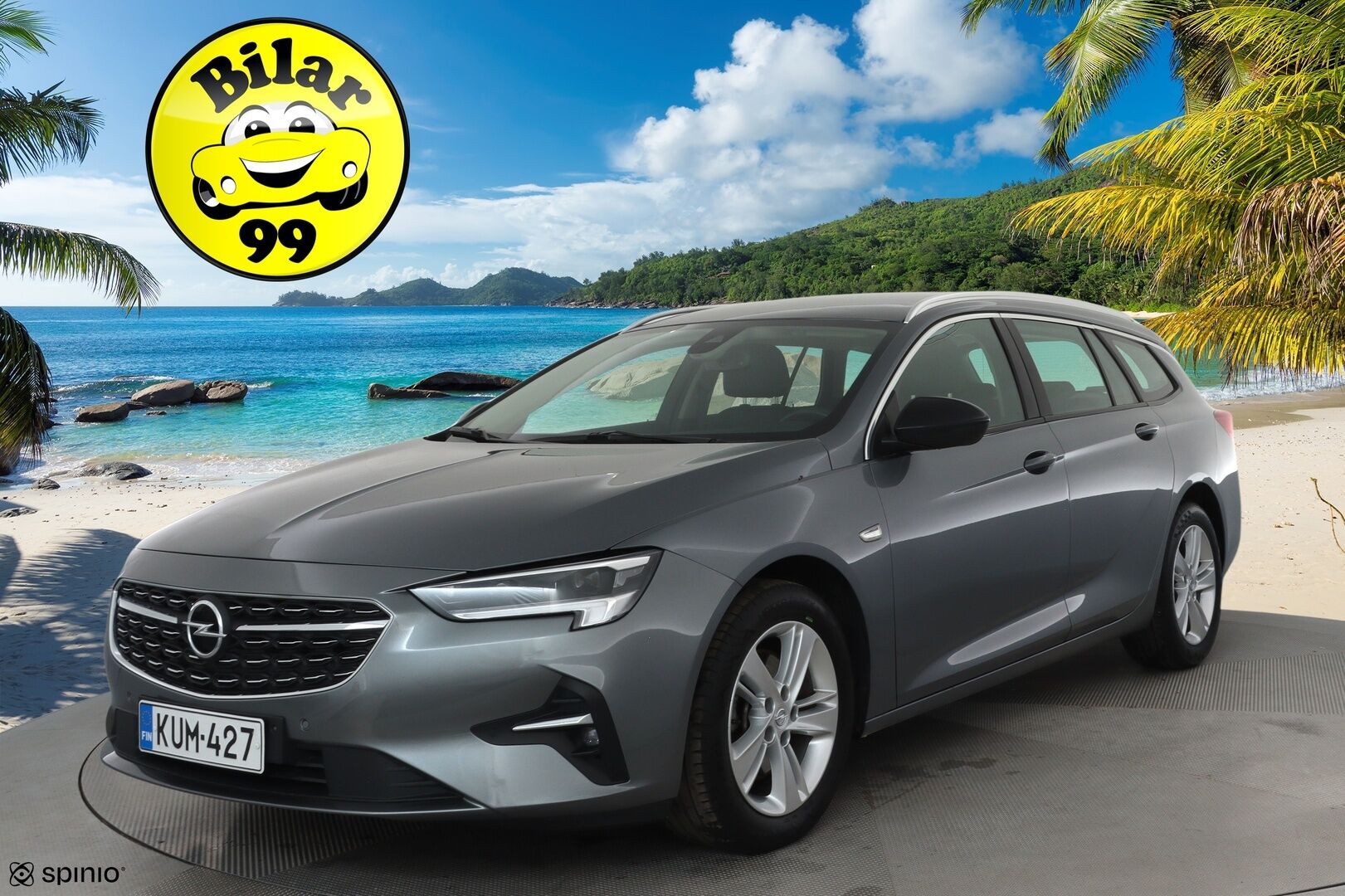 Opel Insignia 2021 Sports Tourer Business 175 D Turbo A **HUD / ACC / LED / Webasto / Koukku / P.kamera /  Sporttipenkki Muistilla** - 1-om Suomi-auto / Kahdet Renkaat