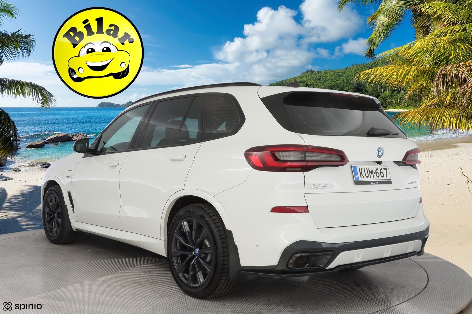 BMW X5 2022 G05 xDrive45e A Charged Edition - Ruskeat nahat | ACC | Kamera | Suomi-auto | Ilma-Alusta | 2 Renkaat | Juuri huollettu