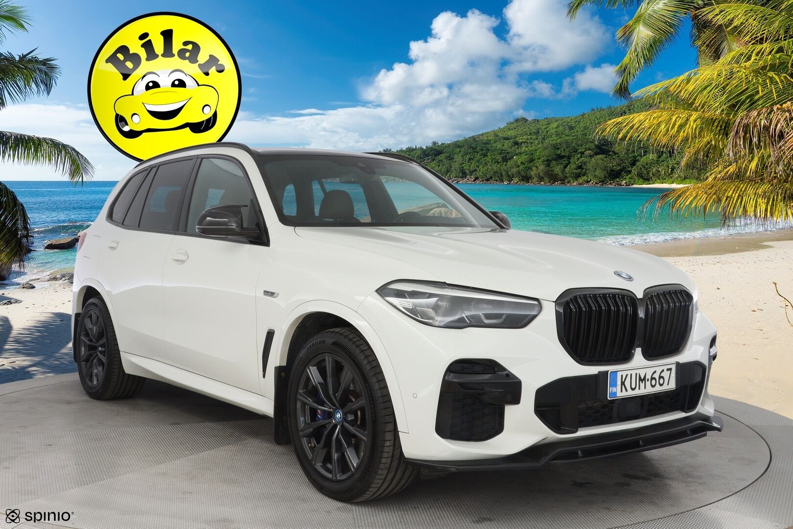 BMW X5 2022 G05 xDrive45e A Charged Edition - Ruskeat nahat | ACC | Kamera | Suomi-auto | Ilma-Alusta | 2 Renkaat | Juuri huollettu