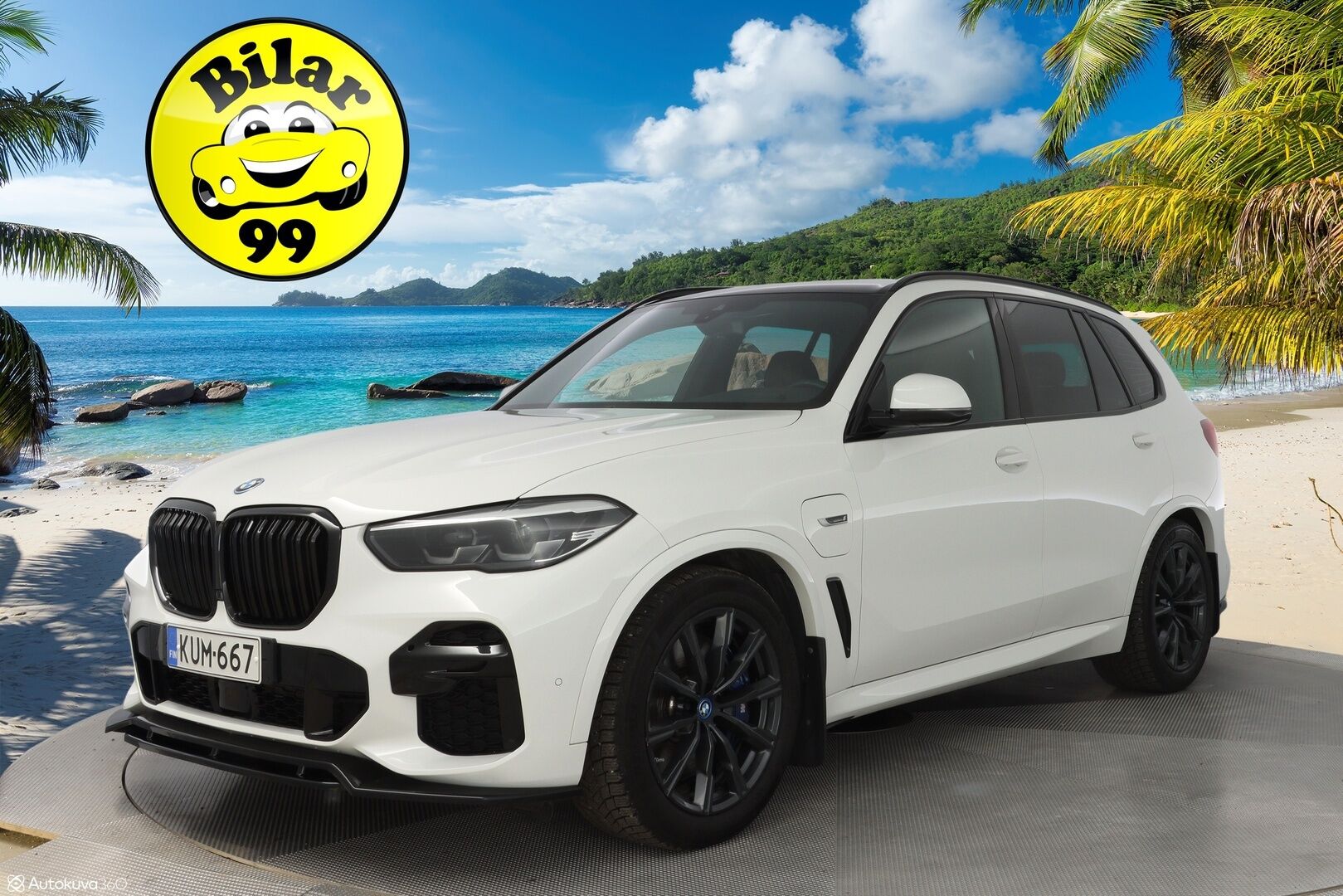 BMW X5 2022 G05 xDrive45e A Charged Edition - Ruskeat nahat | ACC | Kamera | Suomi-auto | Ilma-Alusta | 2 Renkaat