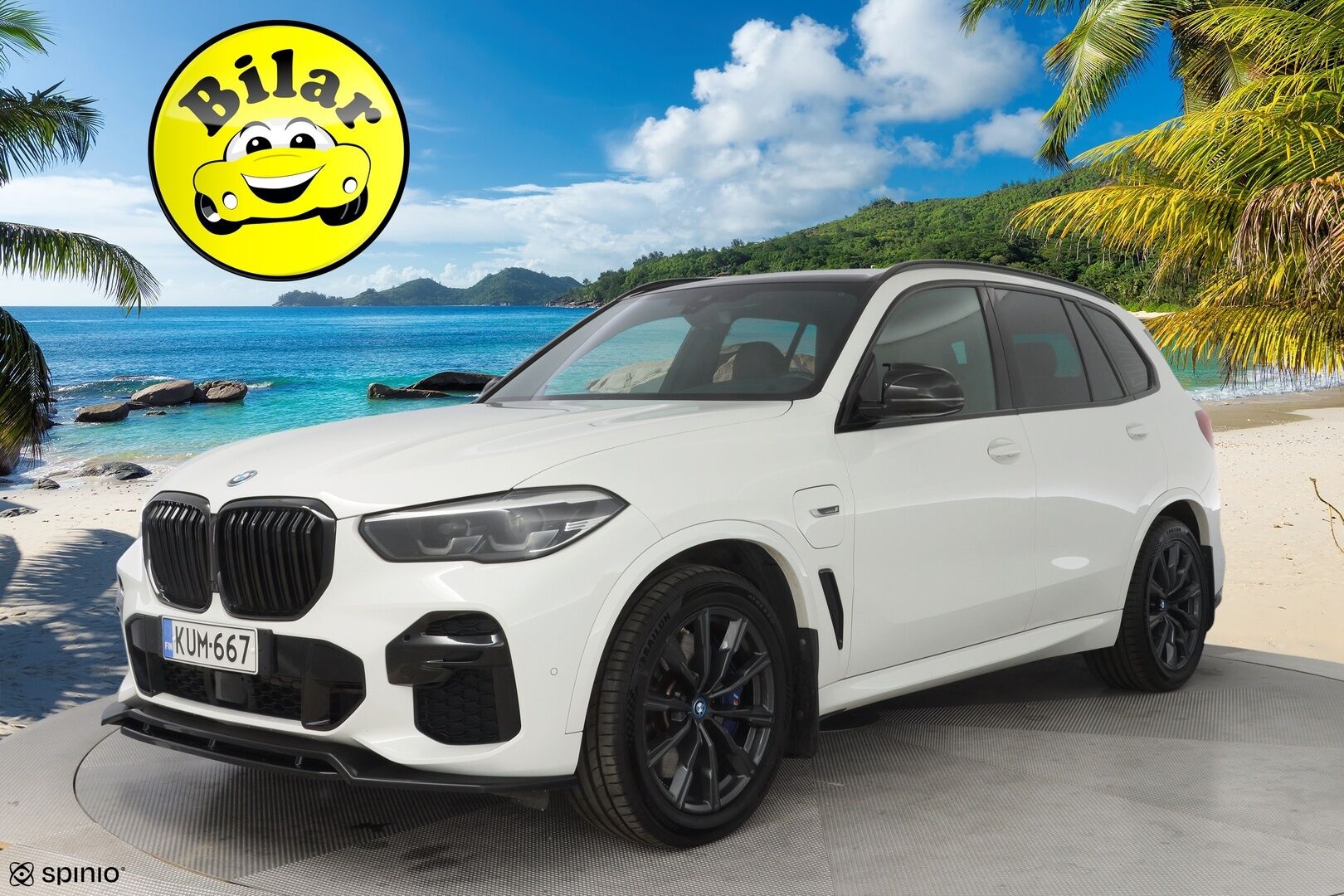 BMW X5 2022 G05 xDrive45e A Charged Edition - Ruskeat nahat | ACC | Kamera | Suomi-auto | Ilma-Alusta | 2 Renkaat | Juuri huollettu