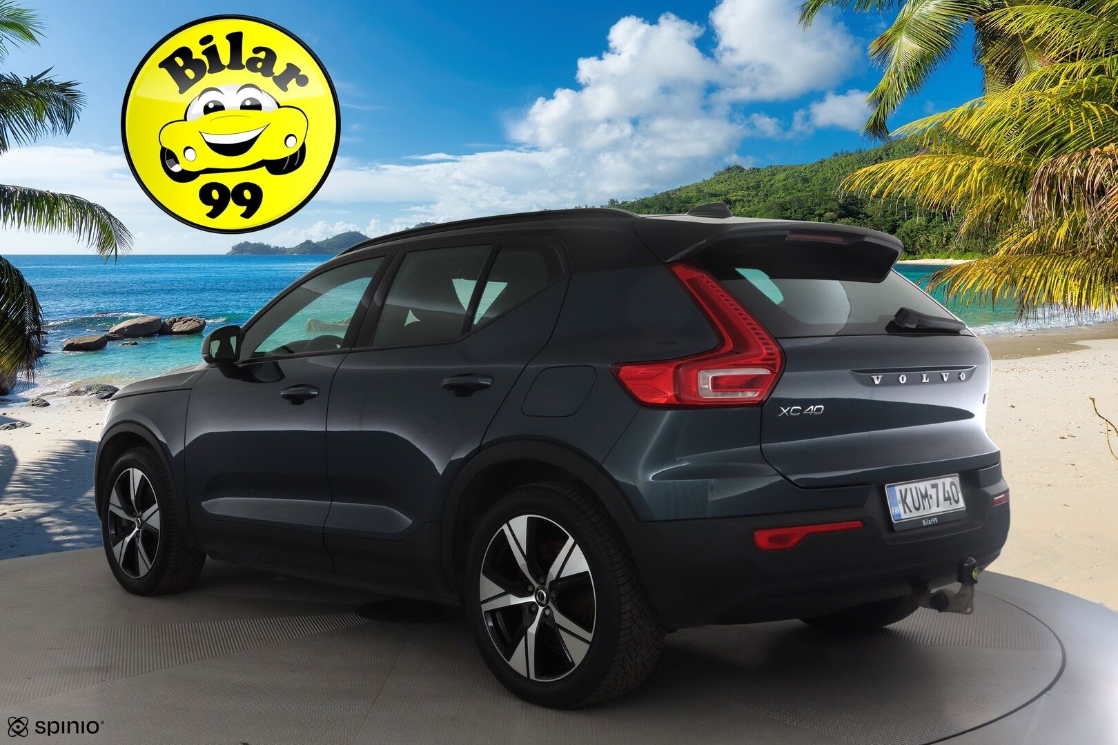 Volvo XC40 2022 Recharge Twin Business Pro aut * ACC / ILP / H&K / 360° / Muistipenkki / Panorama / Koukku / Full LED / BLIS / Facelift * - 1.Om Suomi-auto / Akku kuntotarkastettu / Kahdet renkaat aluvanteilla / Merkkihuollettu / Hyvät varusteet! - HULLUT JOULUT KORKOTARJOUS 2,49% 