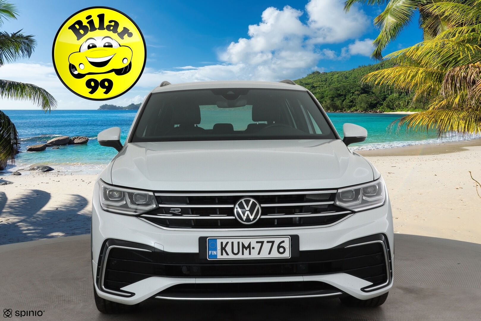 Volkswagen Tiguan 2021 R-Line eHybrid 180 kW DSG-automaatti **Adapt.Vakkari / Matrix-LED / P.kamera / Muistipenkit / Lohkolämmitin / Koukku** - 3,99 % KORKOTARJOUS TÄHÄN AUTOON - Suomi-auto / Kahdet Renkaat