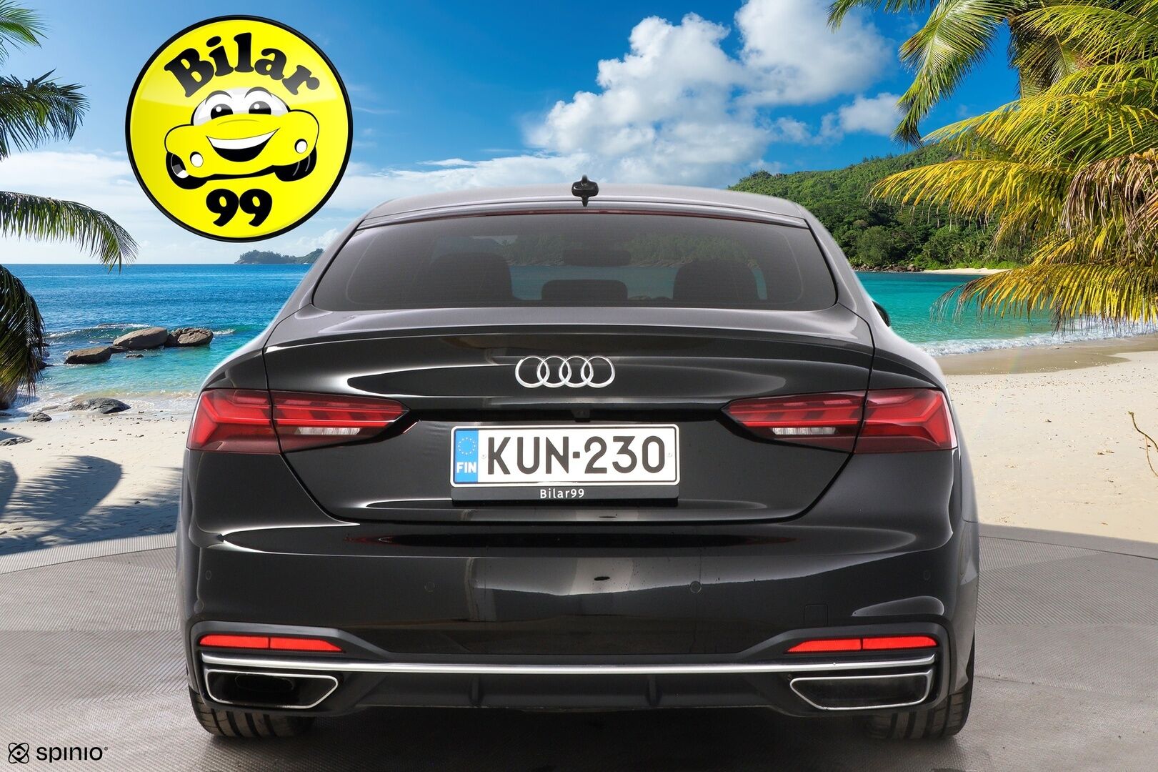 Audi A5 2022 Sportback Business Advanced 30 TDI S tronic * Webasto / Peruutuskamera / Matrix LED / Vetokoukku / Sporttipenkit * - Kahdet renkaat aluvanteilla / Juuri huollettu - HULLUT AVAJAISHULINAT KORKOTARJOUS 3,29 %