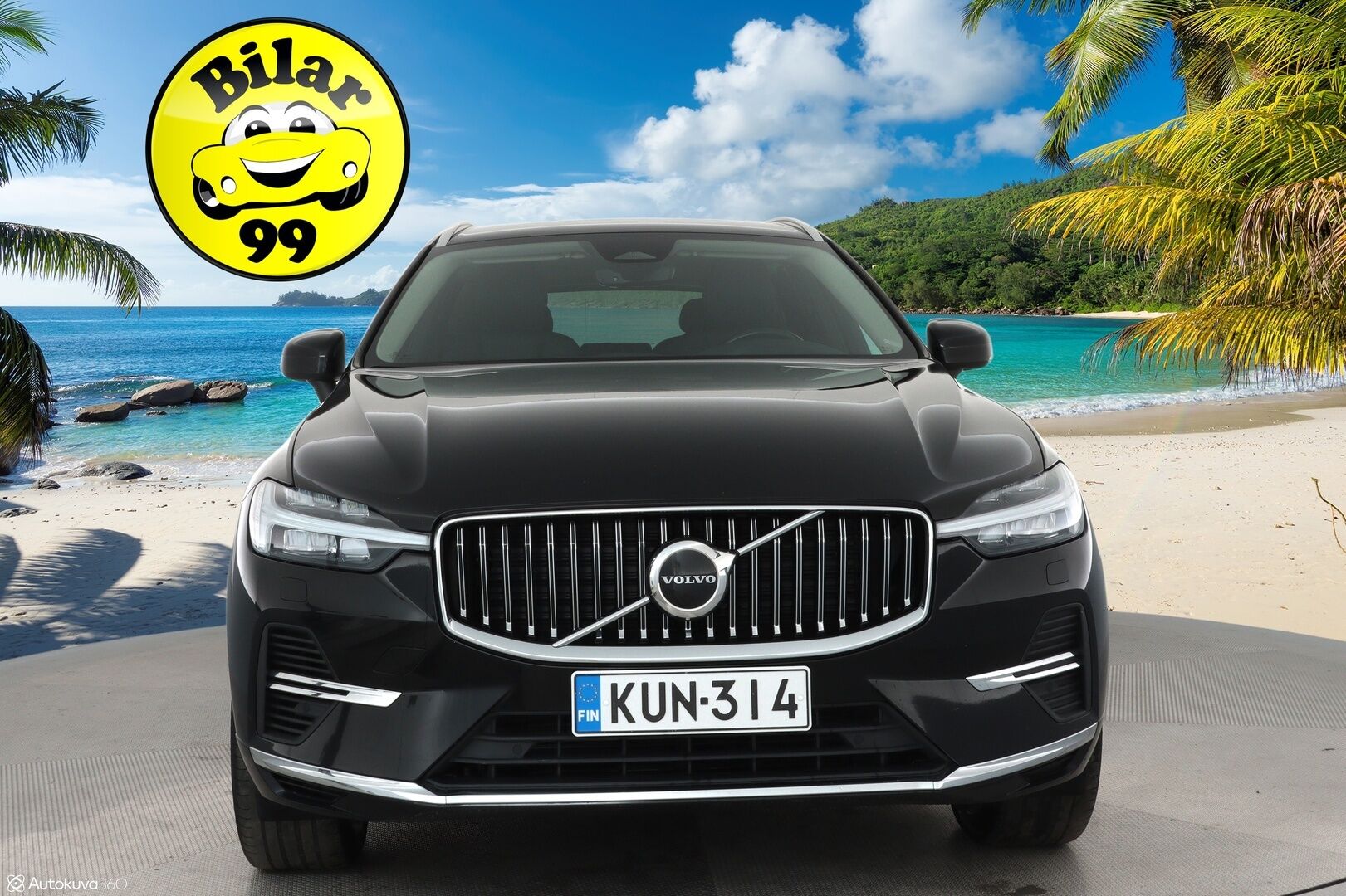 Volvo XC60 2022 T6 TwE AWD Business Inscription aut **Panorama / Koukku / Adapt.Vakkari / P.kamera / Sporttipenkki Muistilla** - 3,99 % KORKOTARJOUS TÄHÄN AUTOON - 31.5. ASTI! - 1.Om Suomi-auto / Harman/Kardon / LED-valot / Google Maps / Kaistavahti / KeylessGO / 2x Renkaat