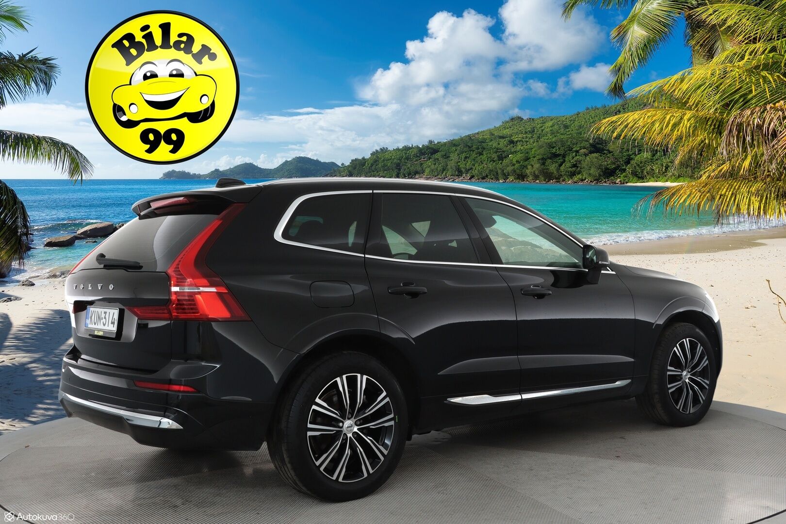 Volvo XC60 2022 T6 TwE AWD Business Inscription aut **Panorama / Koukku / Adapt.Vakkari / P.kamera / Sporttipenkki Muistilla** - 3,99 % KORKOTARJOUS TÄHÄN AUTOON - 31.5. ASTI! - 1.Om Suomi-auto / Harman/Kardon / LED-valot / Google Maps / Kaistavahti / KeylessGO / 2x Renkaat
