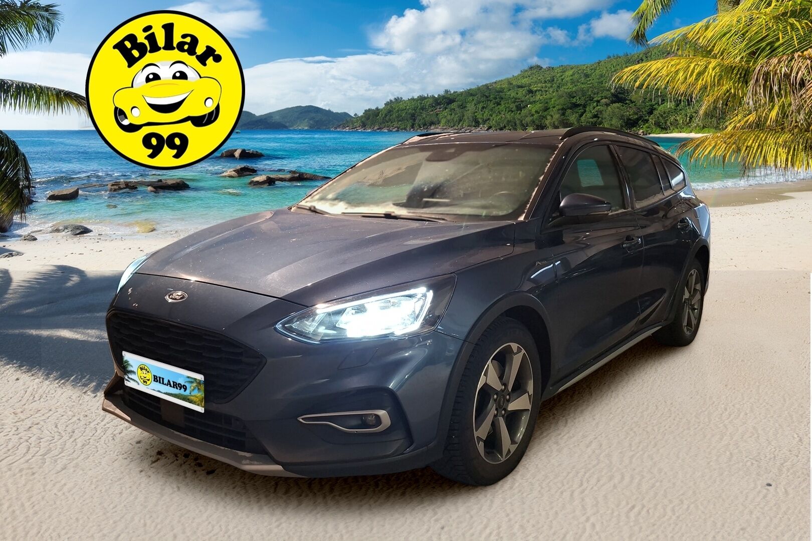 Ford Focus 2021 1,0 EcoBoost 125hv A8 Active Wagon *Digimittari / Navi / Sähkökontti / P.Kamera / Lohko Sis.P* - Siisti kuntoinen! / Merkkihuollettu viimeisin 76tkm / Kahdet merkkirenkaat vanteineen