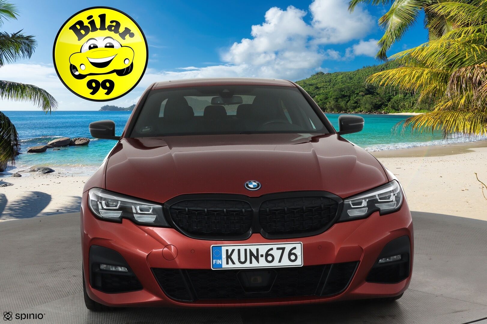 BMW 330 2022 G20 Sedan 330e A Charged Edition M Sport **ACC / Lasikattoluukku / Hifi / LED / Navi / P.tutkat / Sporttipenkit** - 1.Om Suomi-auto / Kahdet renkaat aluvanteilla / Merkkihuollettu