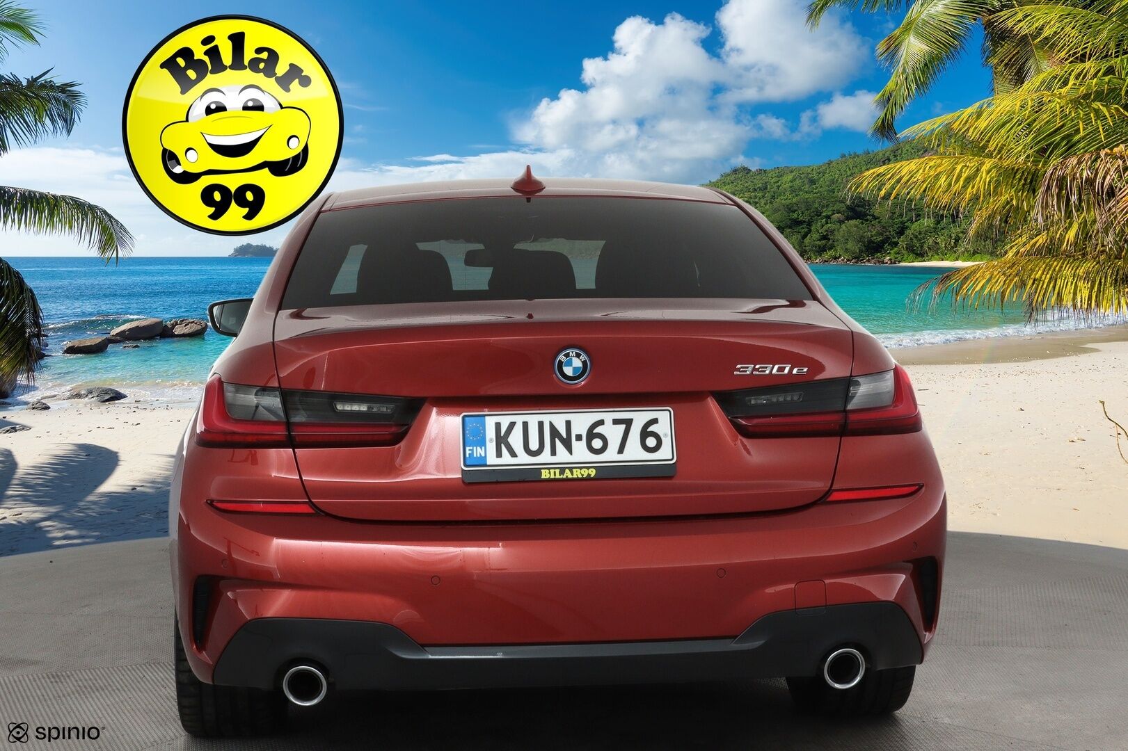 BMW 330 2022 G20 Sedan 330e A Charged Edition M Sport **ACC / Lasikattoluukku / Hifi / LED / Navi / P.tutkat / Sporttipenkit** - 1.Om Suomi-auto / Kahdet renkaat aluvanteilla / Merkkihuollettu