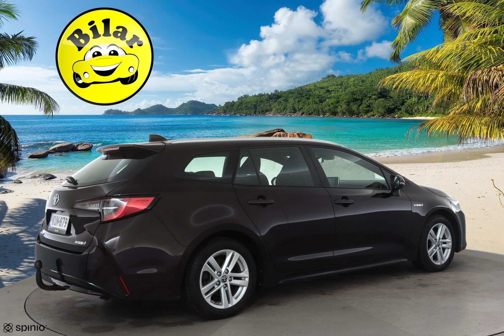 Toyota Corolla 2021 Touring Sports 1,8 Hybrid Active Edition - | ACC | Webasto | Koukku | P.kamera | Navi | Apple & Android | Keyless | LED | LTA | Lämm. ratti | Sähk. takaluukku | Merkkihuollot | 2x renkaat aluin |