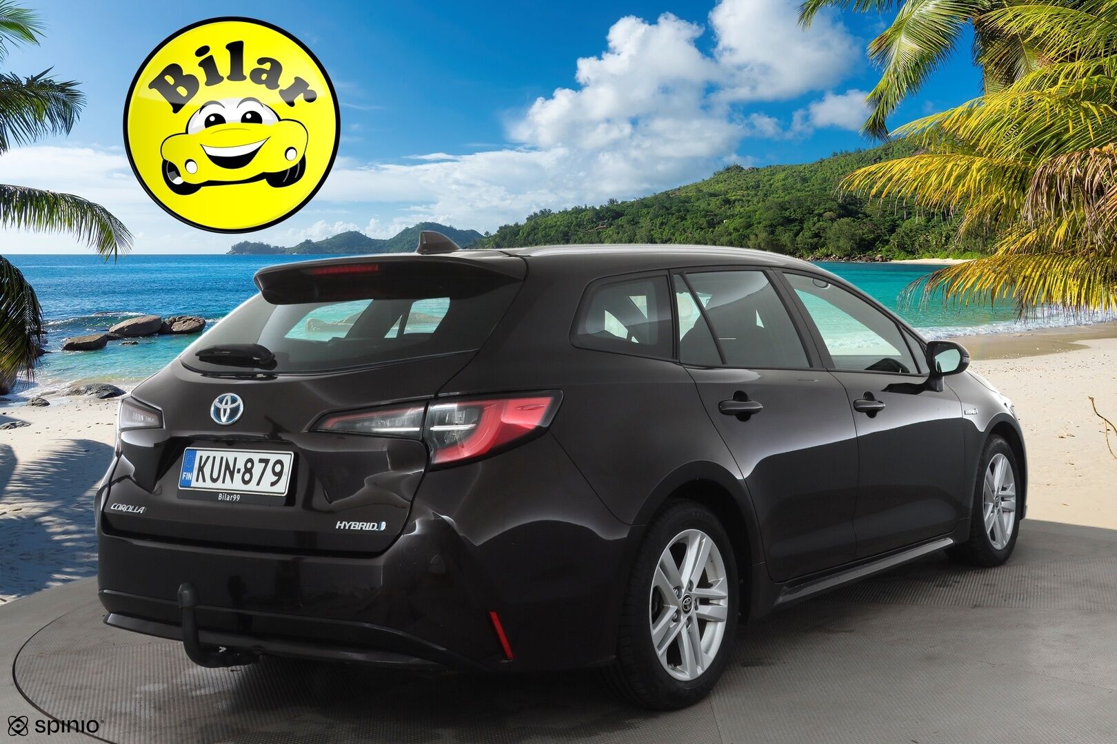 Toyota Corolla 2021 Touring Sports 1,8 Hybrid Active Edition - | ACC | Webasto | Koukku | P.kamera | Navi | Apple & Android | Keyless | LED | LTA | Lämm. ratti | Sähk. takaluukku | Merkkihuollot | 2x renkaat aluin |