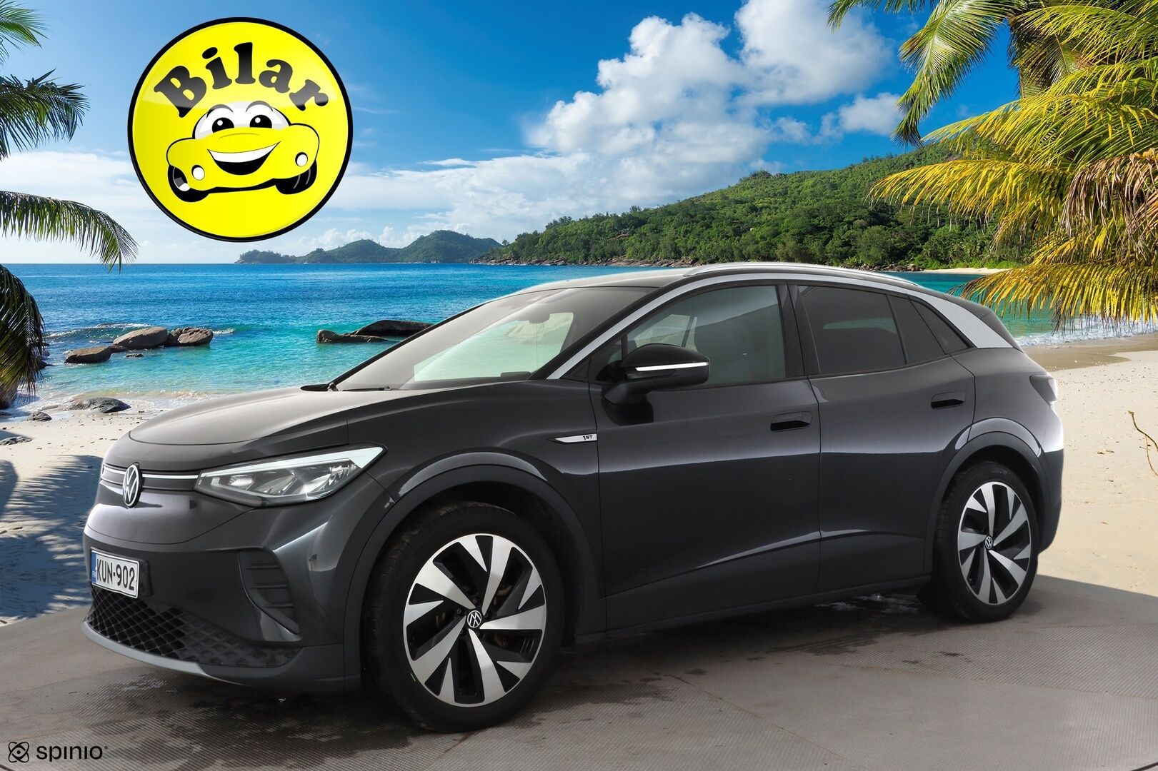 Volkswagen ID.4 2021 Pro Performance 1ST 150 kW, akku 77 kWh - | ACC | ILP | Koukku | P.Kamera | LED | Puolinahat | Digimittaristo | Apple&Android | 1.Om Suomi-auto | Kahdet Renkaat | Merkkihuollettu |