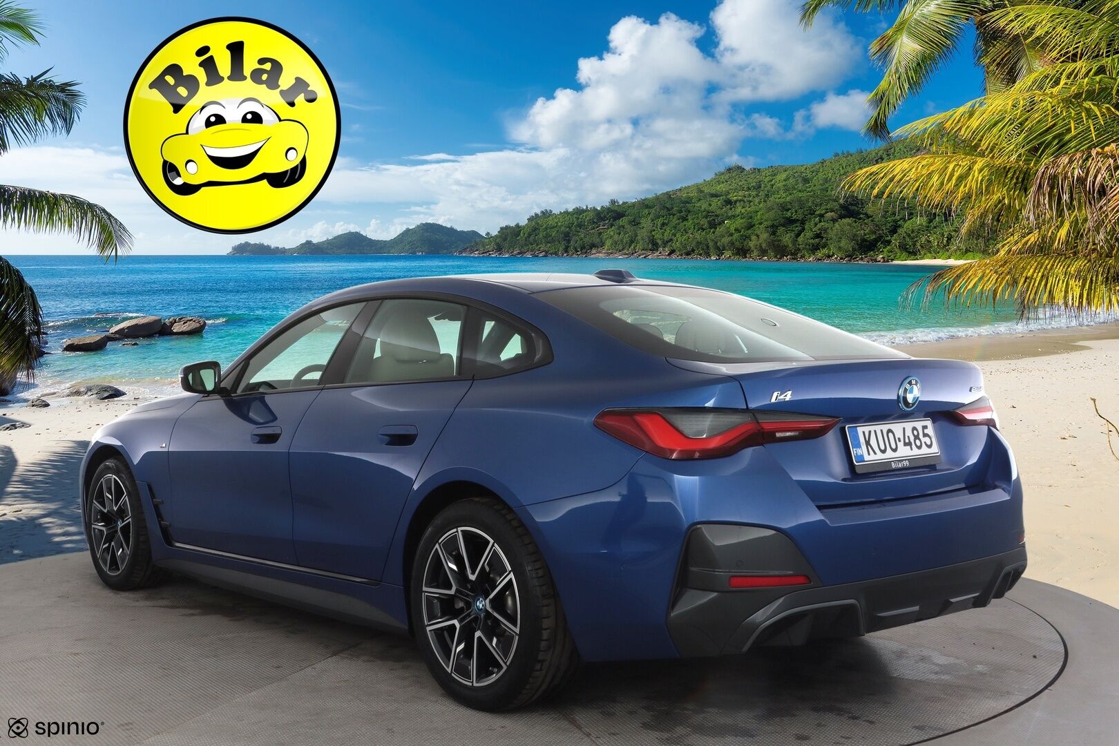 BMW i4 2023 eDrive40 M-Sport - | ACC | Lisälämmitin | LED | P.kamera | Widescreen | Sporttinahat | Comfort Access | Hifit | Suomi-auto | Merkkhuollettu | Kahdet Renkaat |