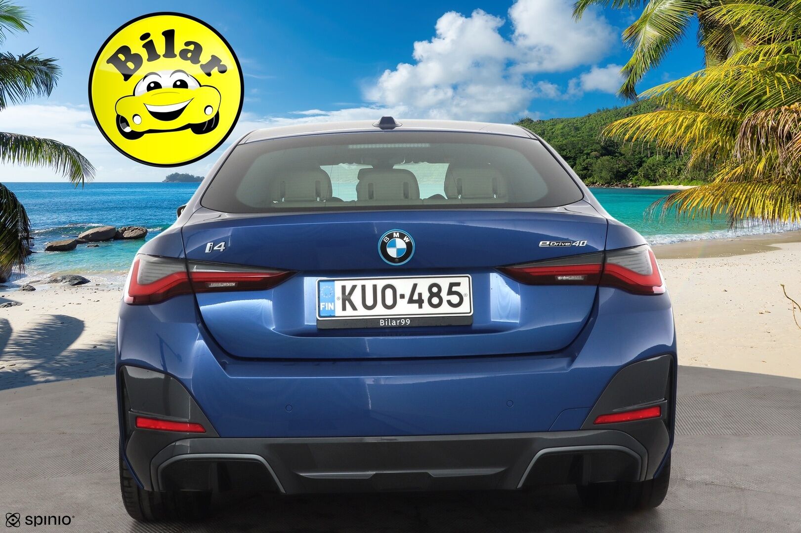 BMW i4 2023 eDrive40 M-Sport - | ACC | Lisälämmitin | LED | P.kamera | Widescreen | Sporttinahat | Comfort Access | Hifit | Suomi-auto | Merkkhuollettu | Kahdet Renkaat |