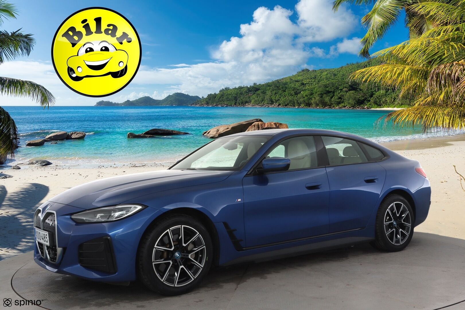 BMW i4 2023 eDrive40 M-Sport - | ACC | Lisälämmitin | LED | P.kamera | Widescreen | Sporttinahat | Comfort Access | Hifit | Suomi-auto | Merkkhuollettu | Kahdet Renkaat |
