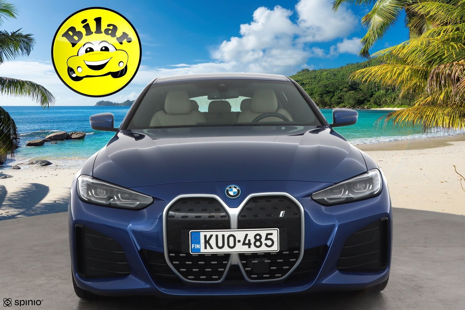 BMW i4 2023 eDrive40 M-Sport - | ACC | Lisälämmitin | LED | P.kamera | Widescreen | Sporttinahat | Comfort Access | Hifit | Suomi-auto | Merkkhuollettu | Kahdet Renkaat |