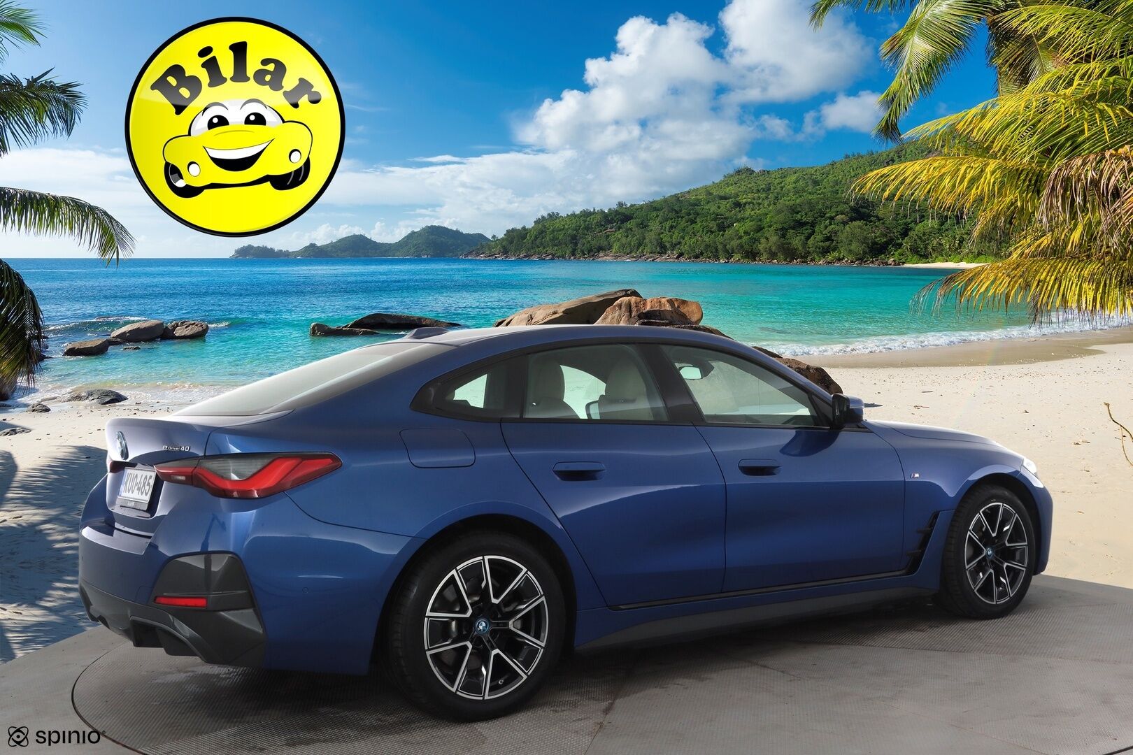 BMW i4 2023 eDrive40 M-Sport - | ACC | Lisälämmitin | LED | P.kamera | Widescreen | Sporttinahat | Comfort Access | Hifit | Suomi-auto | Merkkhuollettu | Kahdet Renkaat |