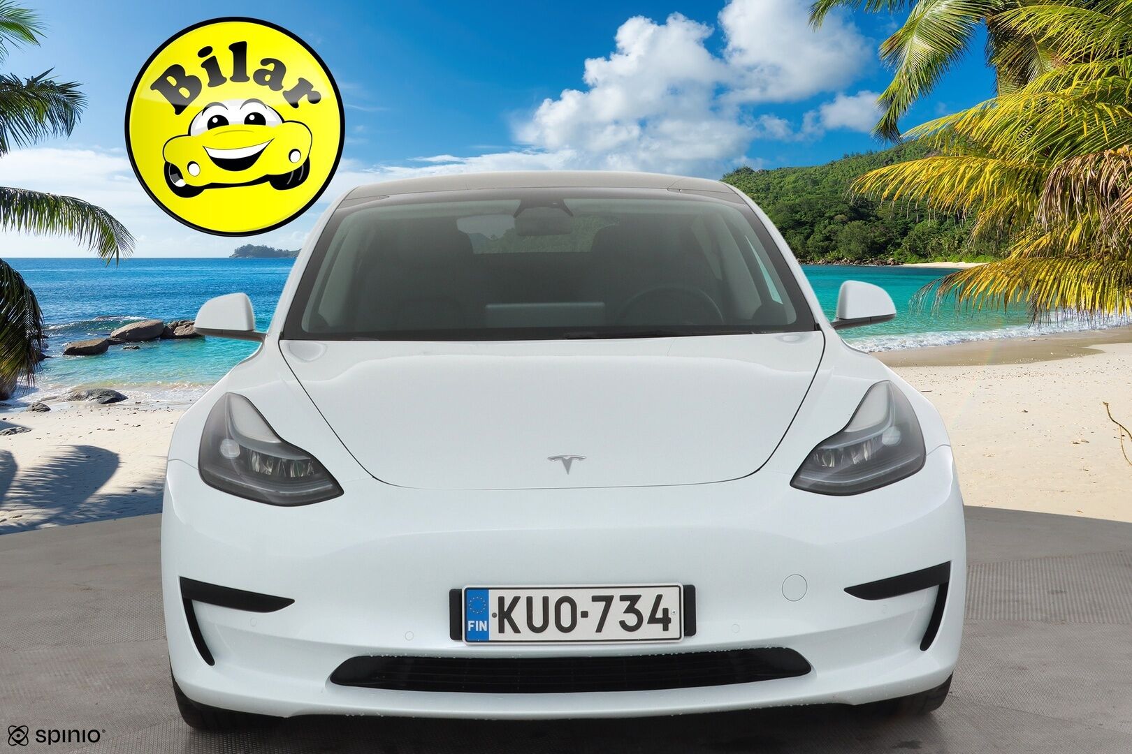 Tesla Model 3 2022 Standard Range Plus - | ILP | Lasikatto | ACC | Matrix-LED | P.Kamera | Muistipenkki | Premium Speakers | Navi | Kaistavahti | Keyless | Premium Connectivity | Kahdet renkaat | 2x Latauskaapelit |